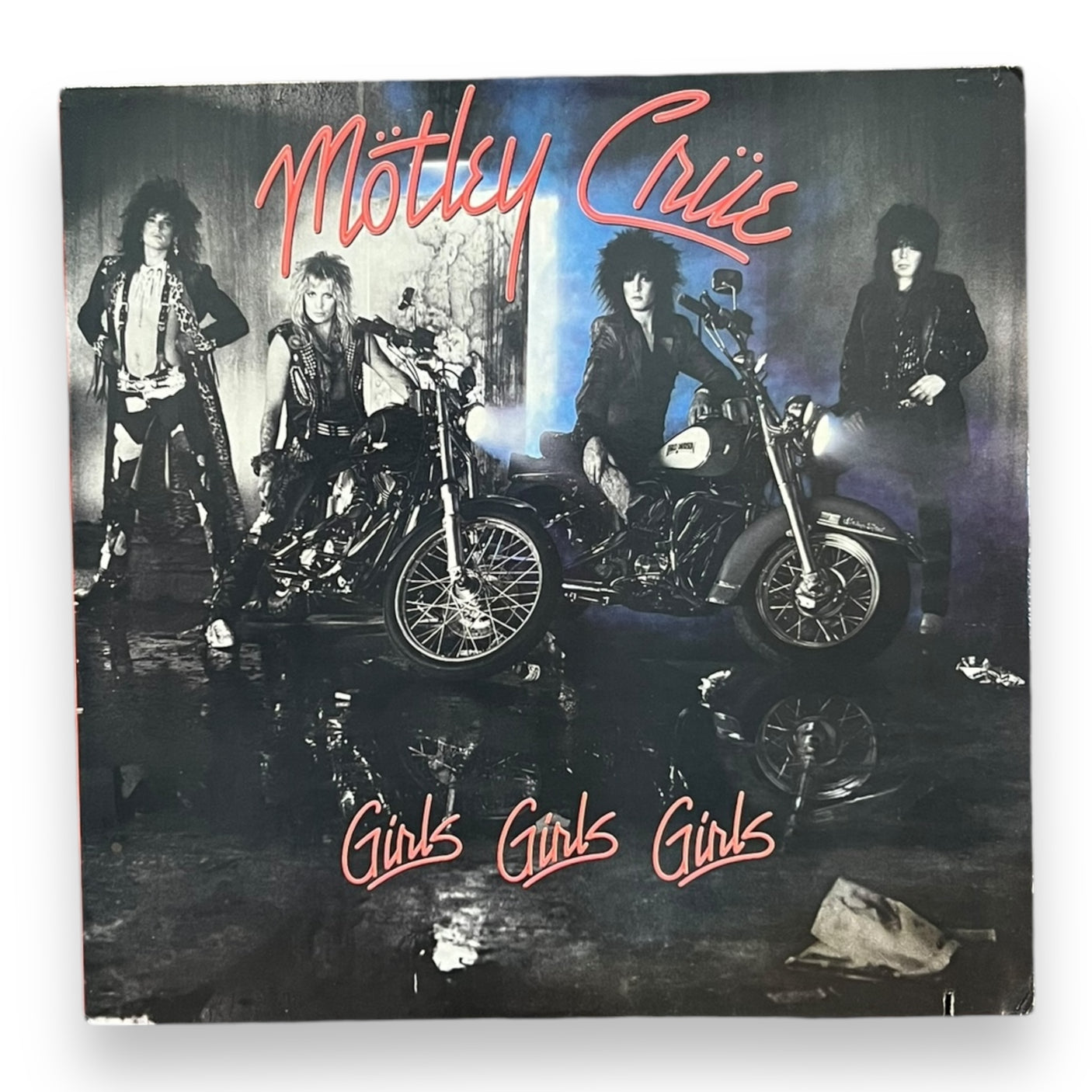 MOTLEY CRUE - Girls, Girls, Girls - USED LP VINYL - VG+/VG+