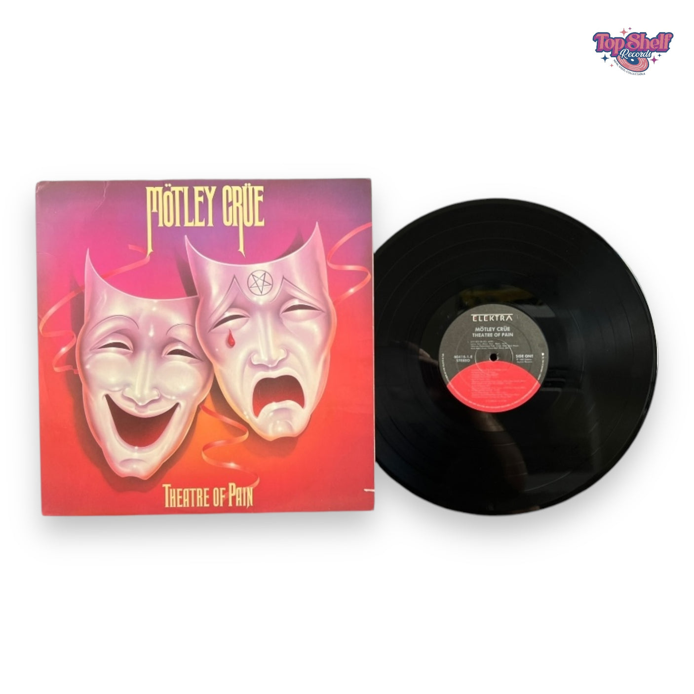 MOTLEY CRUE - Theatre Of Pain - USED LP VINYL - VG+/VG+