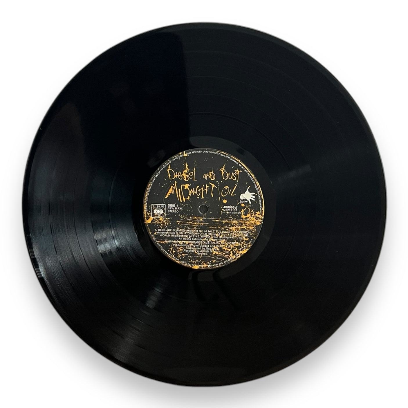 MIDNIGHT OIL - Diesel and Dust - USED LP VINYL - NM/NM