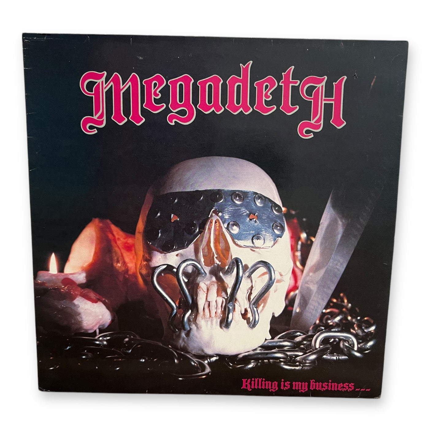 MEGADETH - Killing Is My Business... And Business Is Good - USED LP VINYL - VG+/VG+