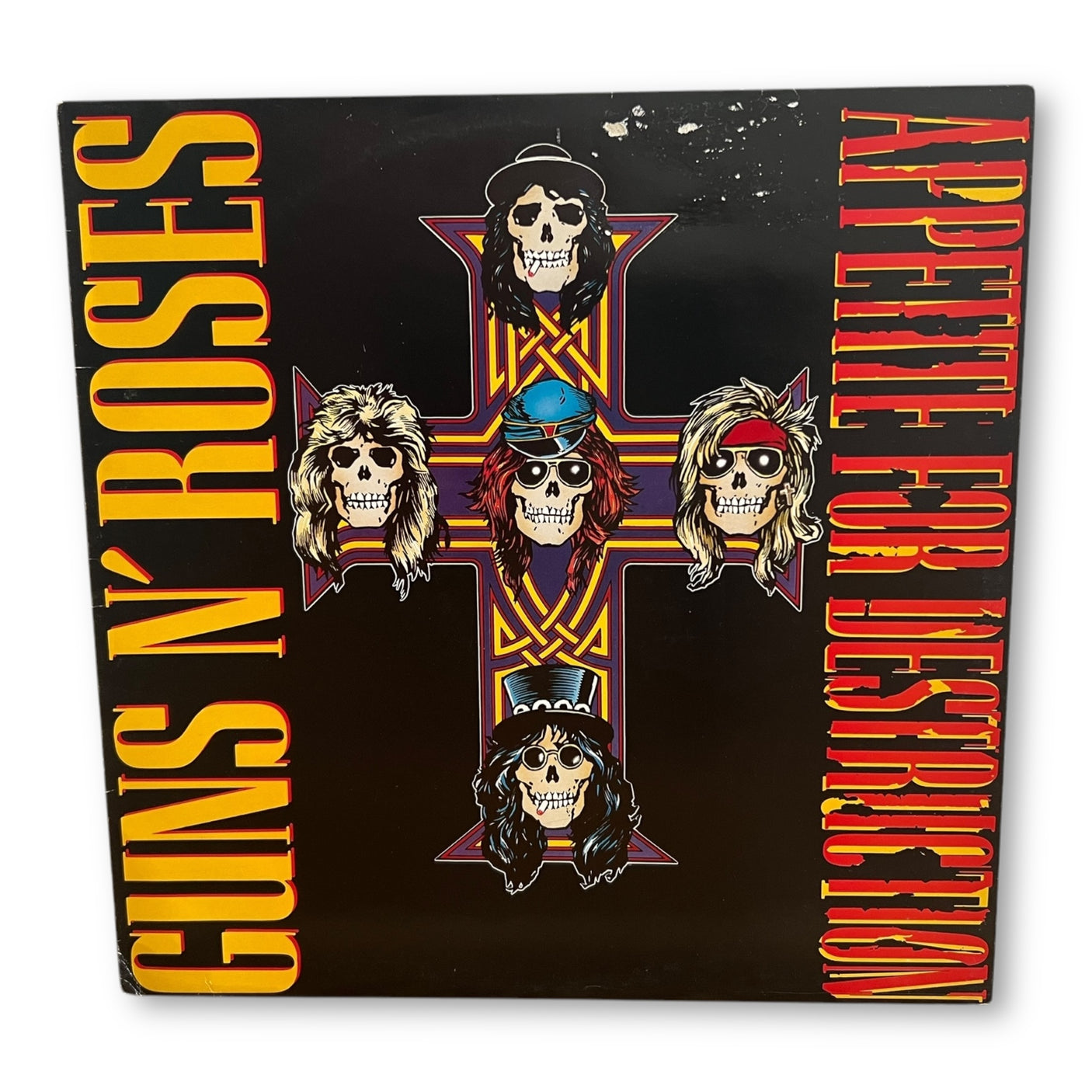 GUNS N ROSES - Appetite For Destruction - USED LP VINYL - VG+/VG+