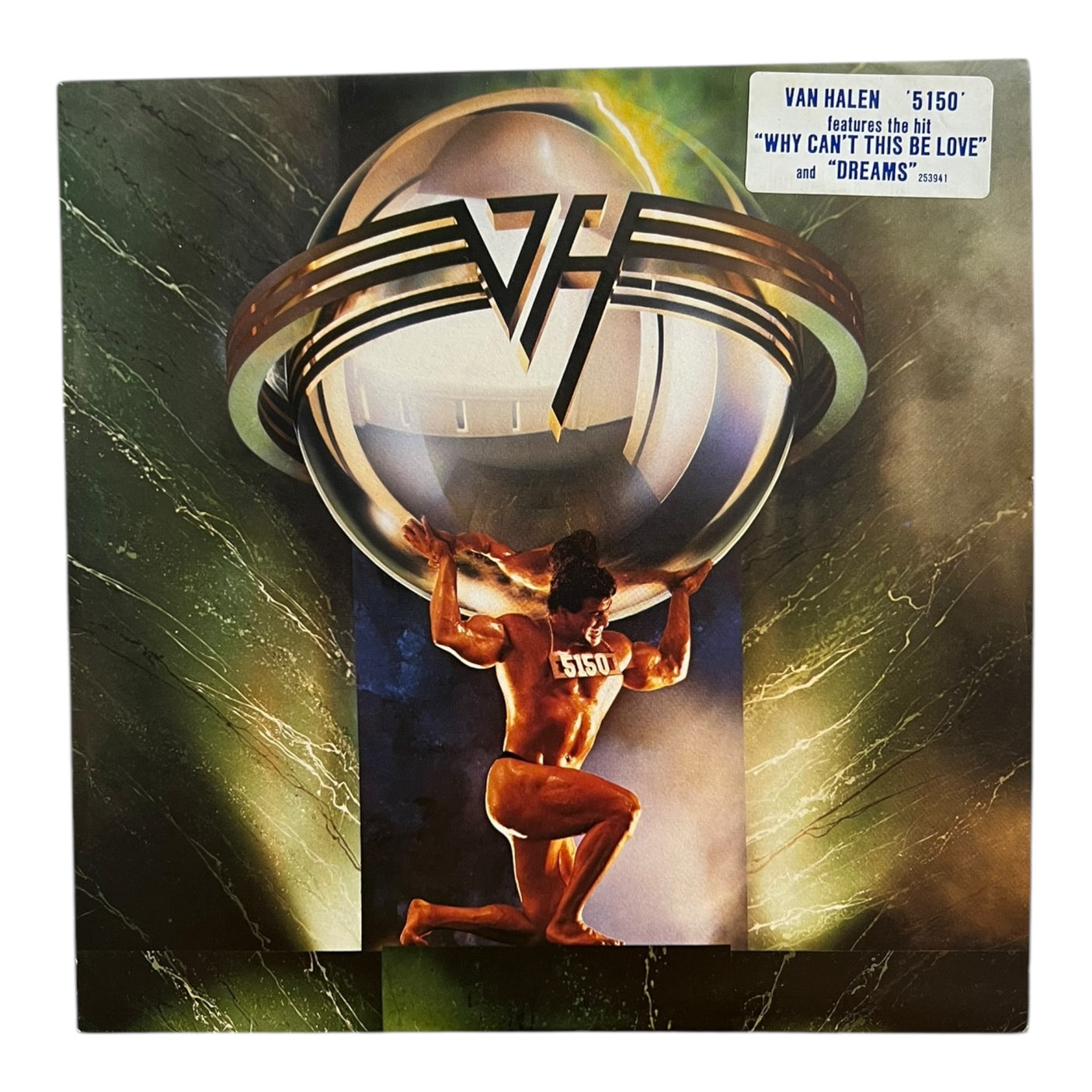 VAN HALEN - 5150 - USED LP VINYL - ORIGINAL 1986 AUSTRALIAN PRESS - VG+/VG+