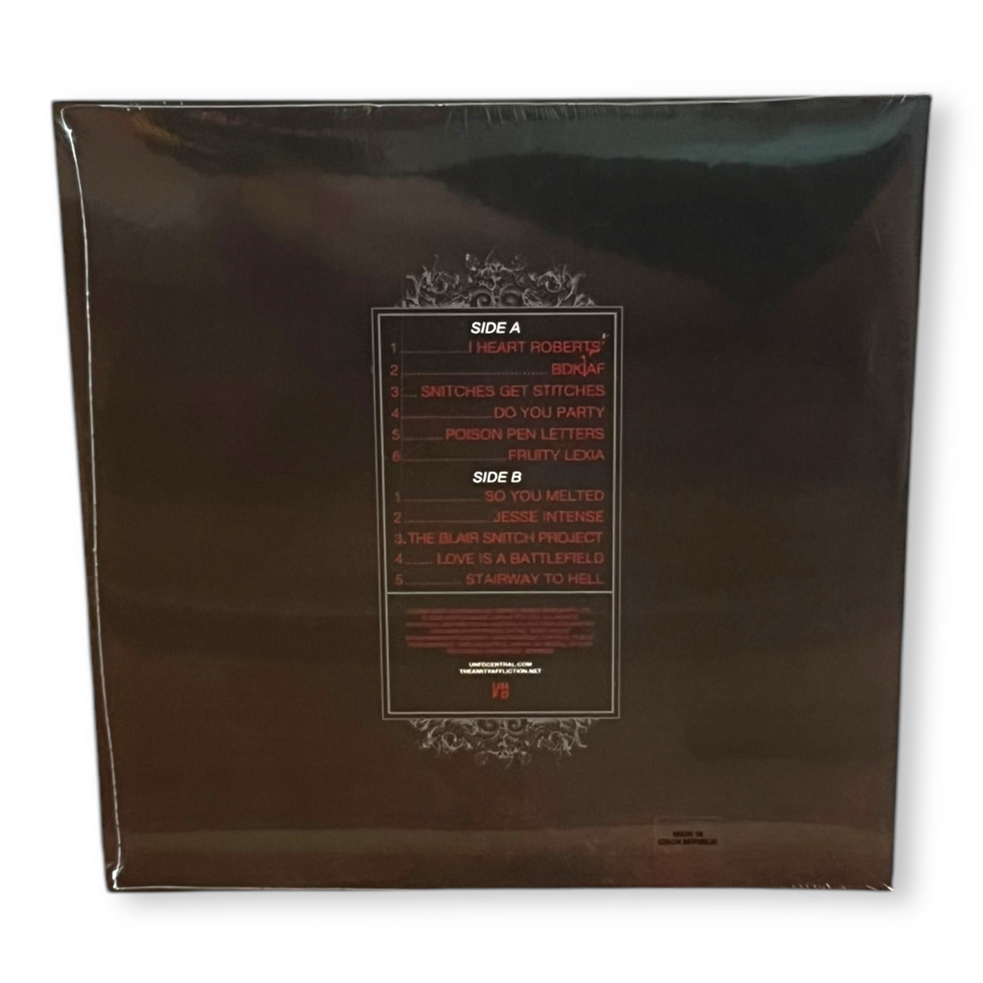 THE AMITY AFFLICTION - Severed Ties - LP VINYL - 15 YEAR ANNIVERSARY EDITION - BRAND NEW