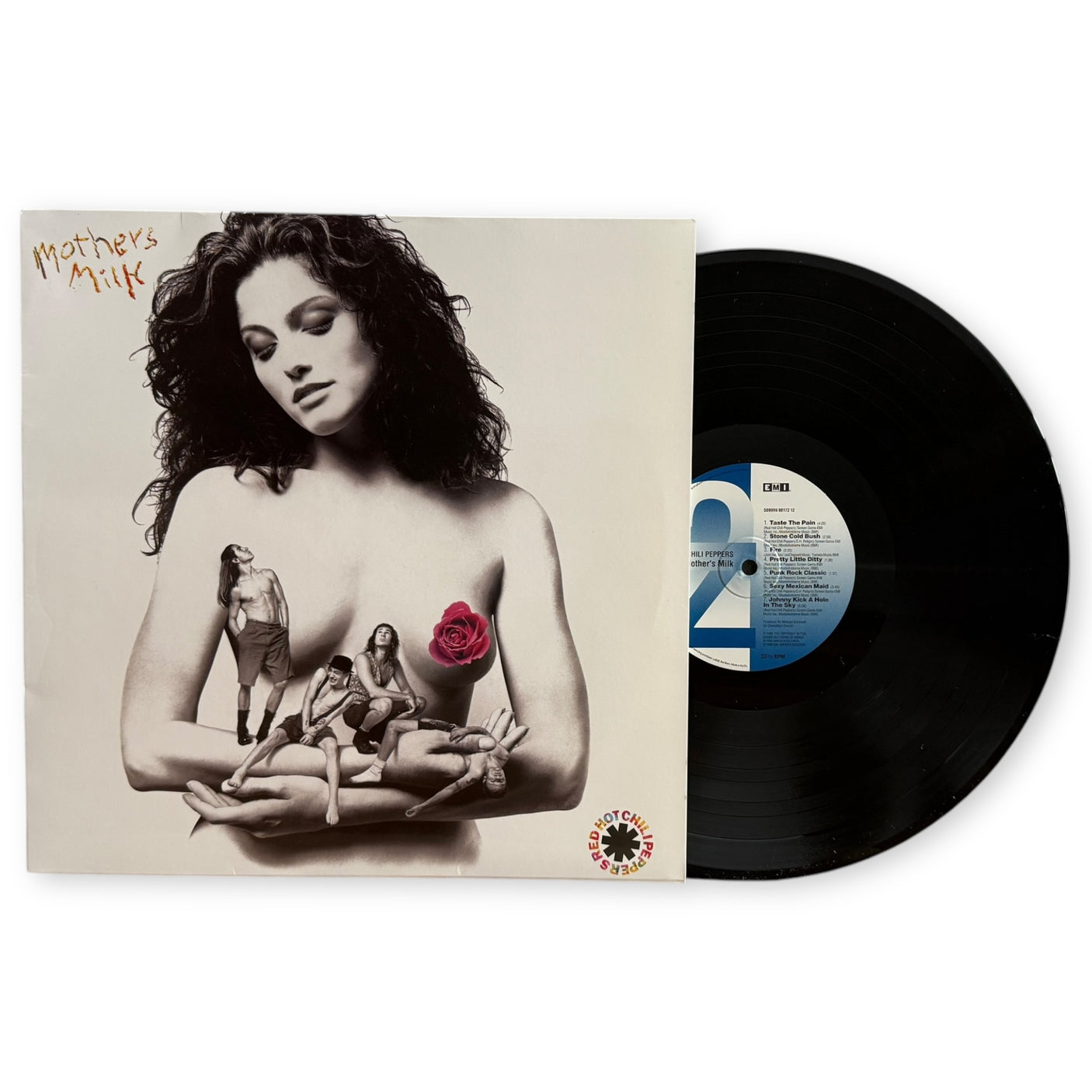 RED HOT CHILI PEPPERS - Mothers Milk - USED LP VINYL - REISSUE - NM/NM