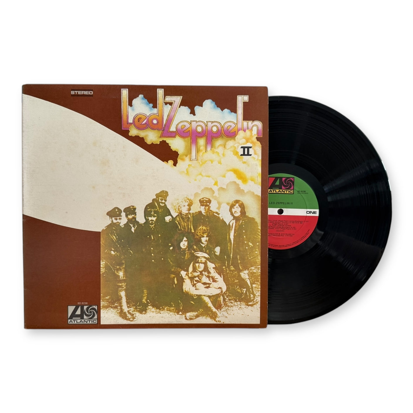 LED ZEPPELIN - Led Zeppelin II - USED LP VINYL - EARLY 1970'S AUSTRALIAN PRESS - VG/VG