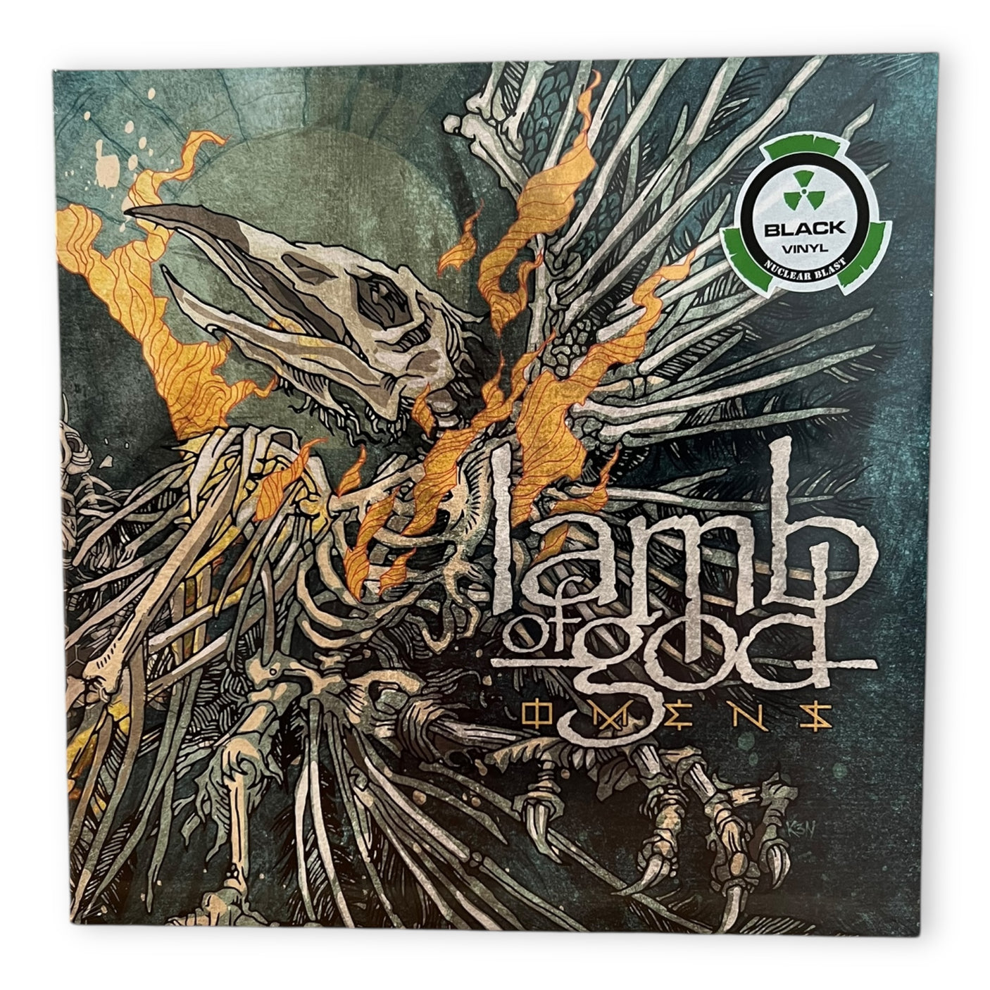 LAMB OF GOD - Omens - LP VINYL - BRAND NEW