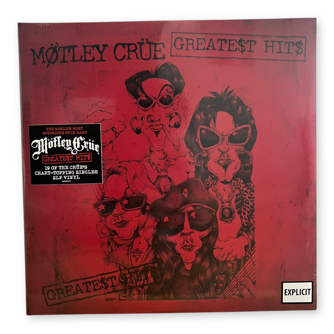 MOTLEY CRUE - Greatest Hits - LP VINYL - 2 x VINYL - BRAND NEW