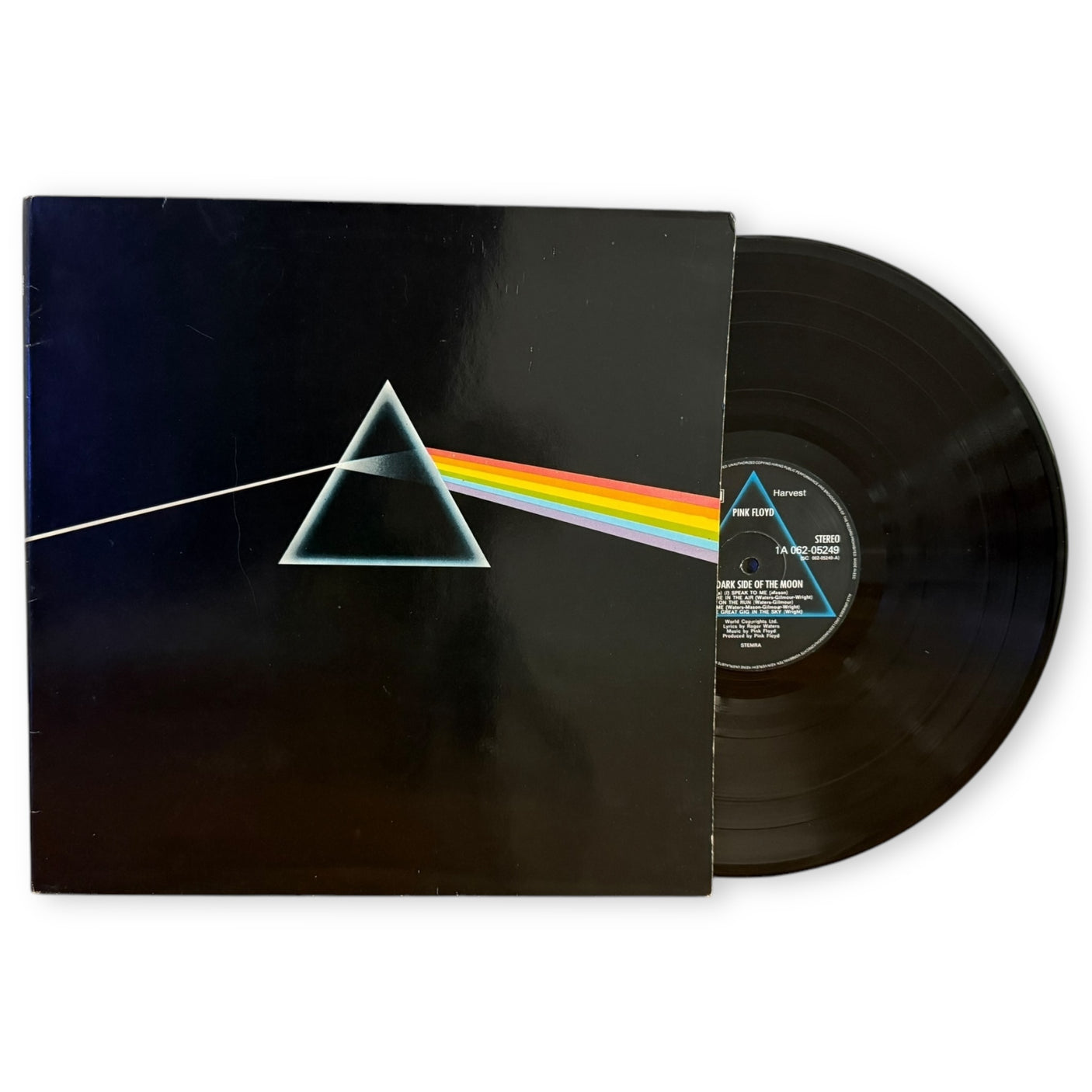 PINK FLOYD - The Dark Side Of The Moon - USED LP VINYL - 1979 NETHERLANDS PRESS - VG/VG