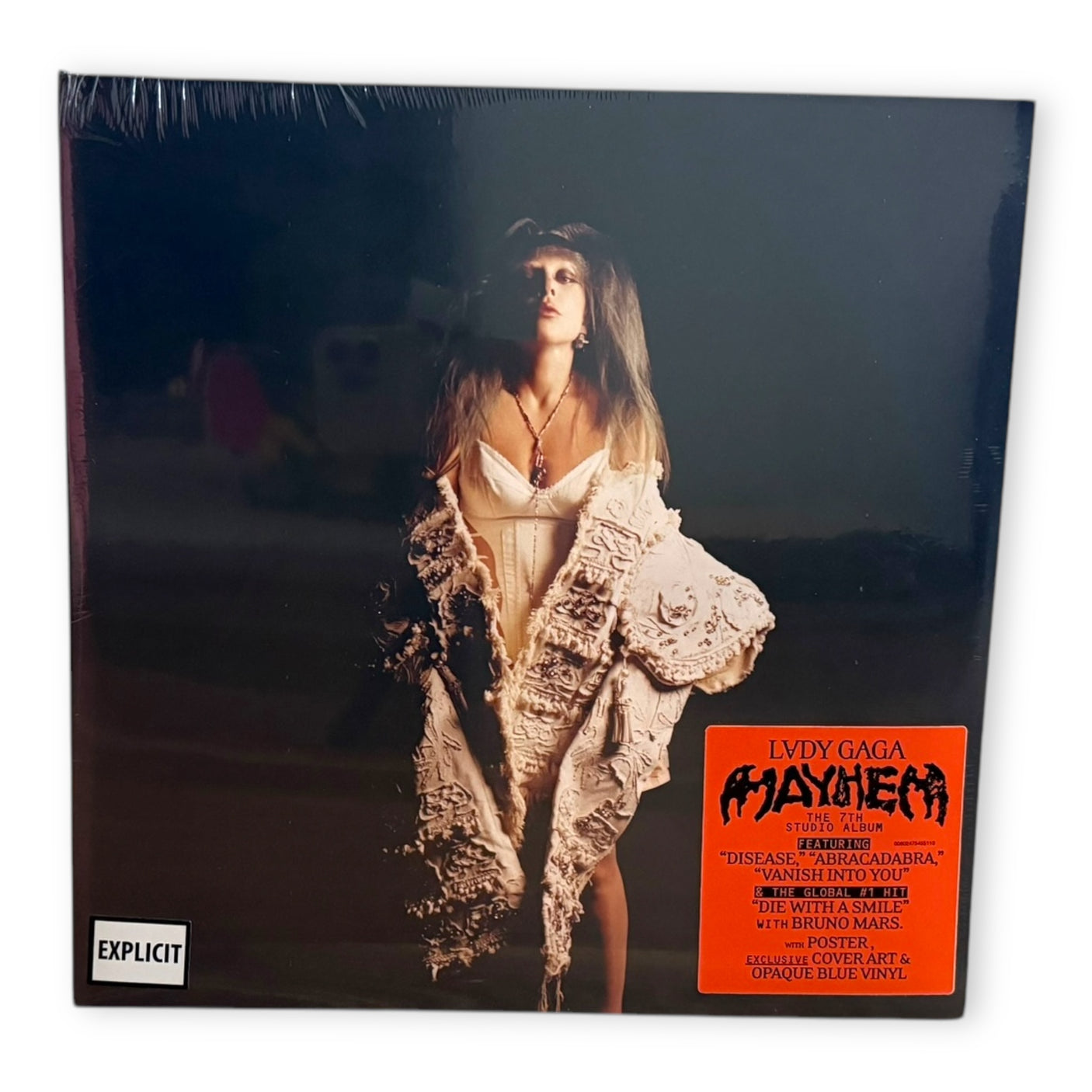 LADY GAGA - Mayhem - LP VINYL - LIMITED EDITION BLUE VINYL - BRAND NEW