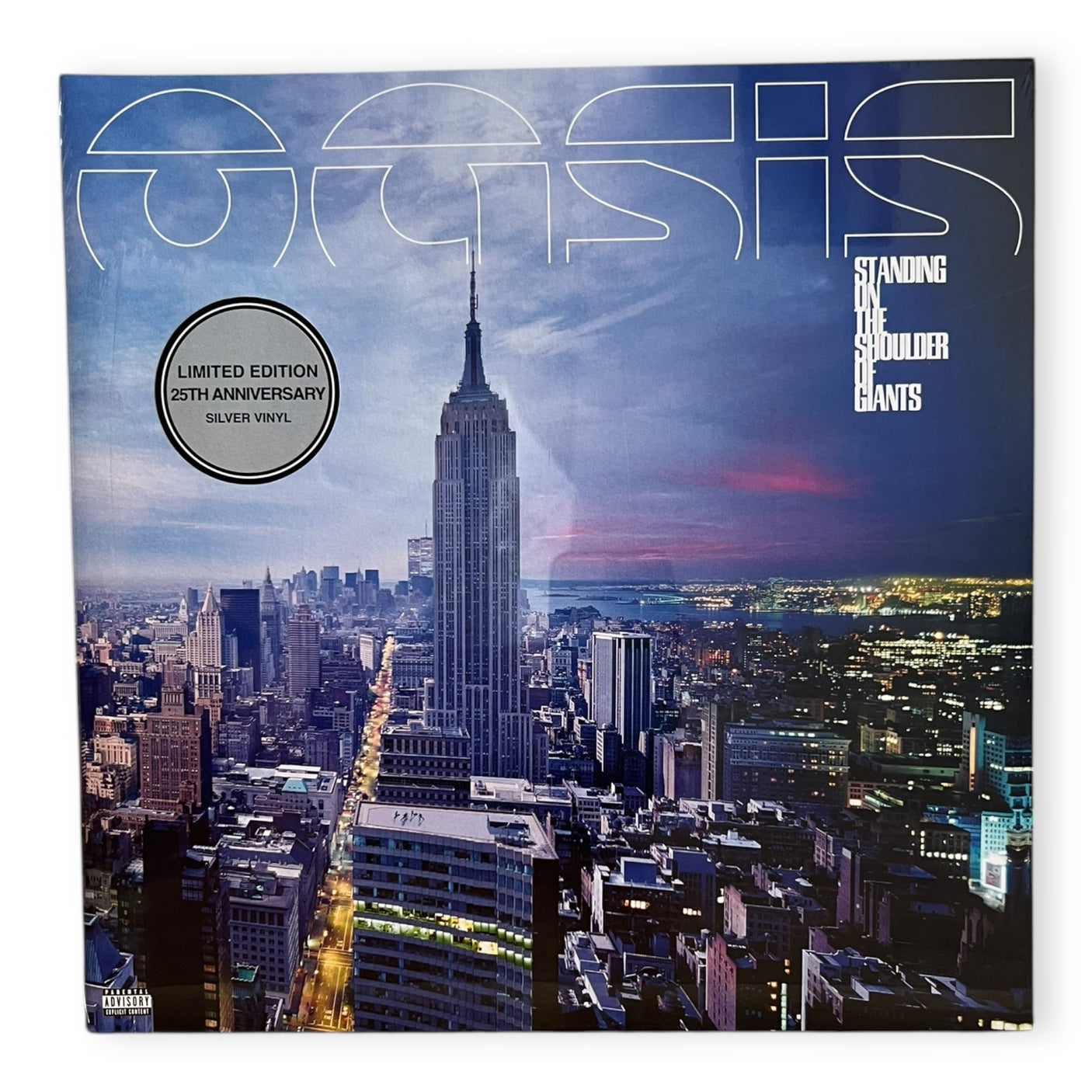 OASIS - Standing On The Shoulder Of Giants (25th Anniversary Edition) - SILVER VINYL - LP VINYL - BRAND NEW
