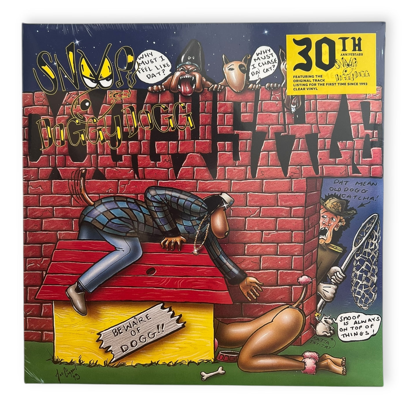 SNOOP DOGG - Doggystyle - LP VINYL - 30th ANNIVERSARY CLEAR VINYL - 45 RPM - BRAND NEW