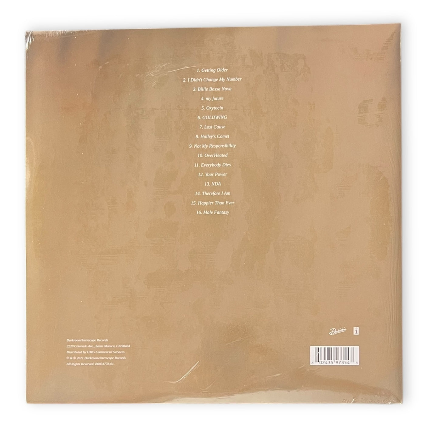 BILLIE EILISH - Happier Than Ever - LP VINYL - BRAND NEW