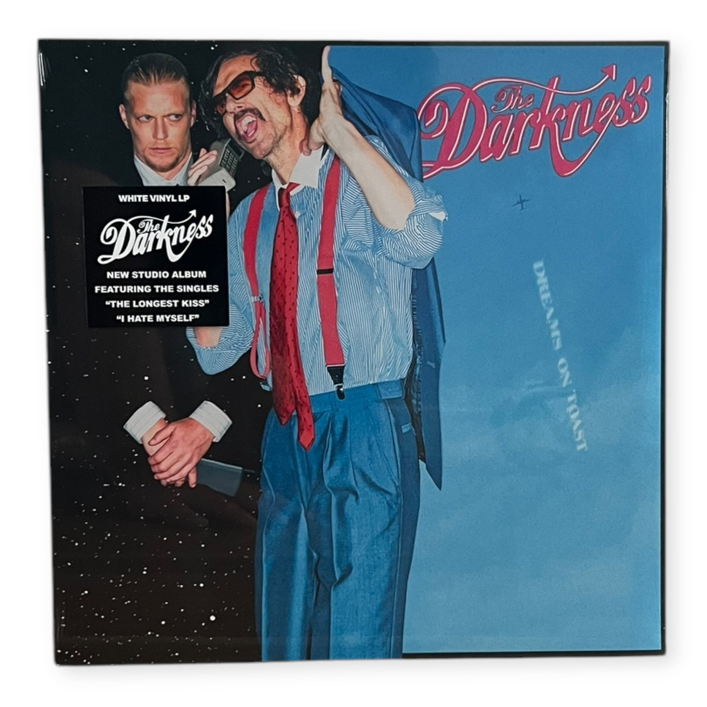 THE DARKNESS - Dreams On Toast - LP VINYL - WHITE VINYL - BRAND NEW