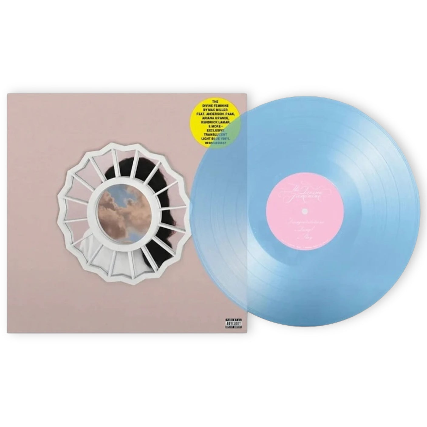 MAC MILLER - Devine Feminine - LP VINYL - REISSUE - LIMITED EDITION BLUEBERRY VINYL - BRAND NEW