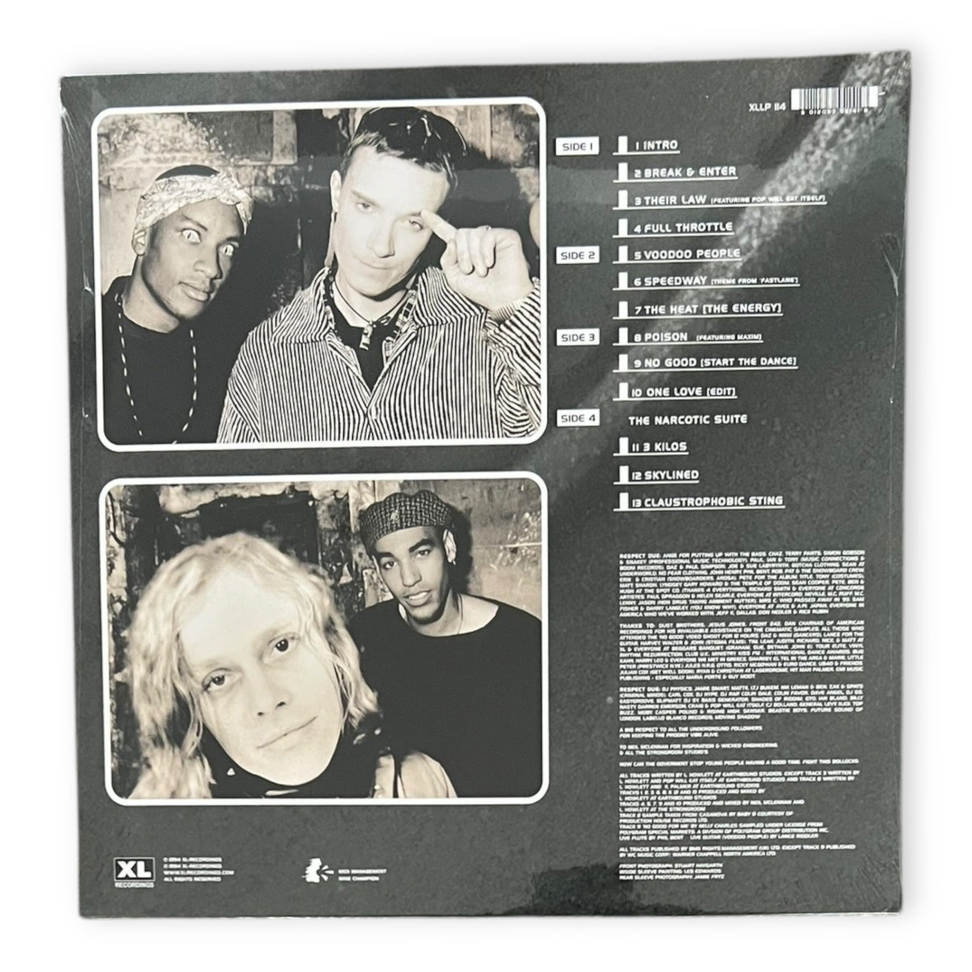 THE PRODIGY - Music For The Jilted Generation - LP VINYL - REISSUE - BRAND NEW