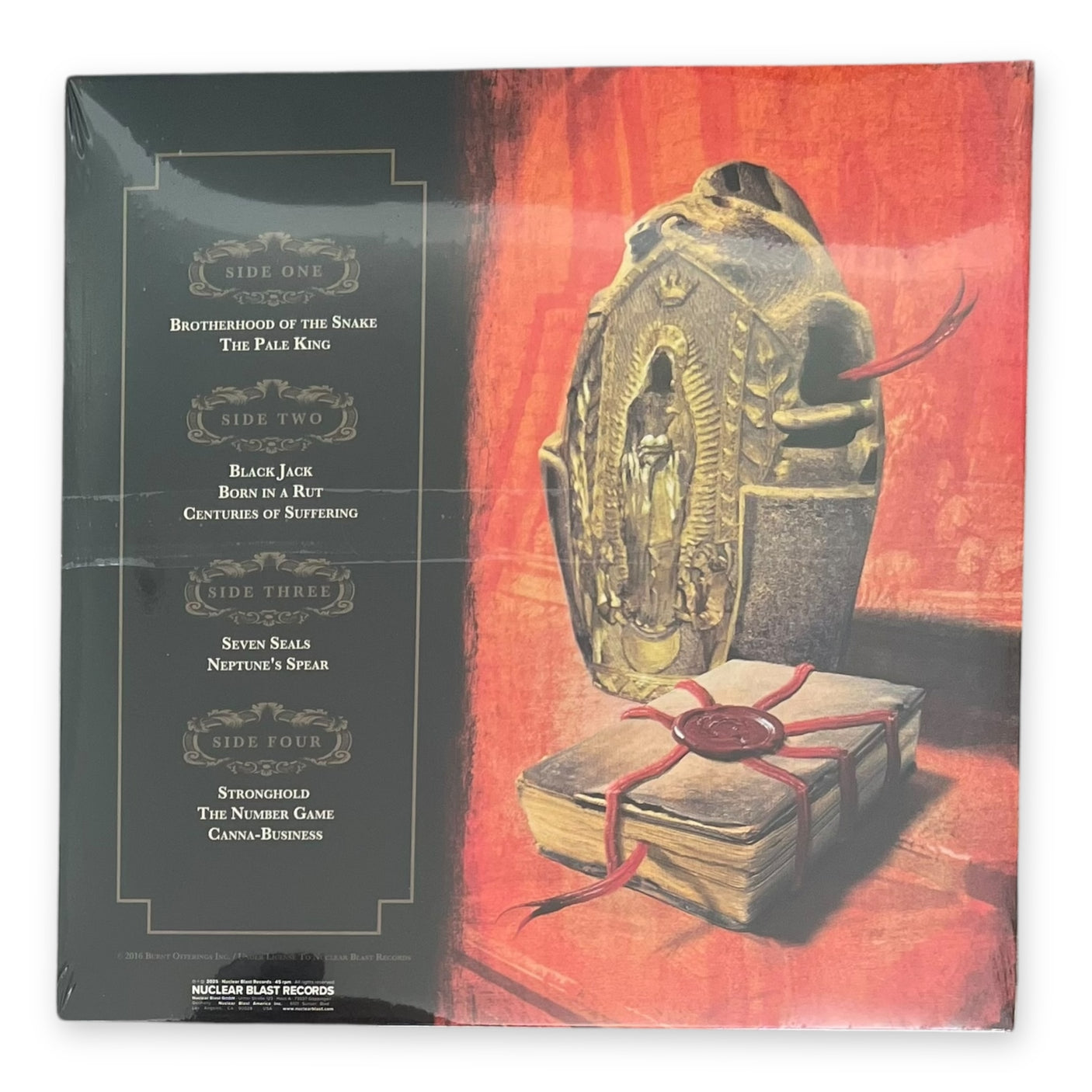 TESTAMENT - Brotherhood Of The Snake - LP VINYL - LIMITED EDITION GREEN VINYL - BRAND NEW