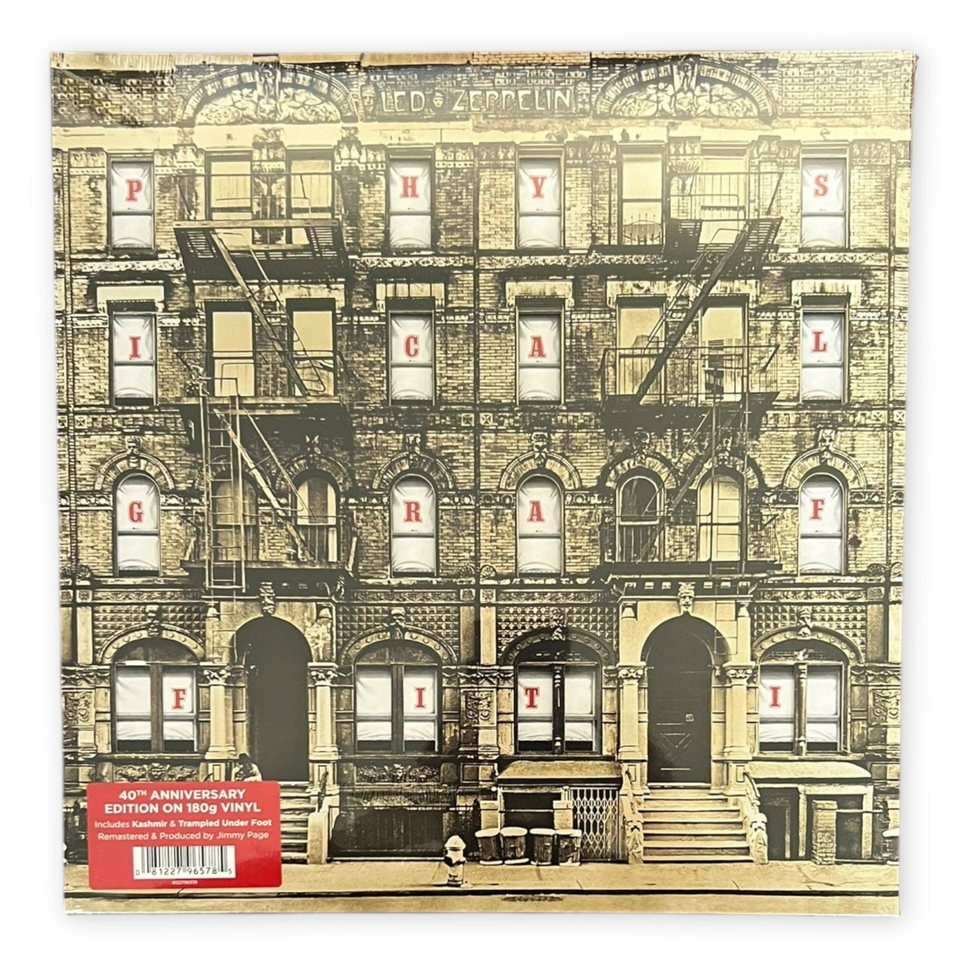 LED ZEPPELIN - Physical Graffiti - LP VINYL - 40th ANNIVERSARY 180gm EDITION - BRAND NEW