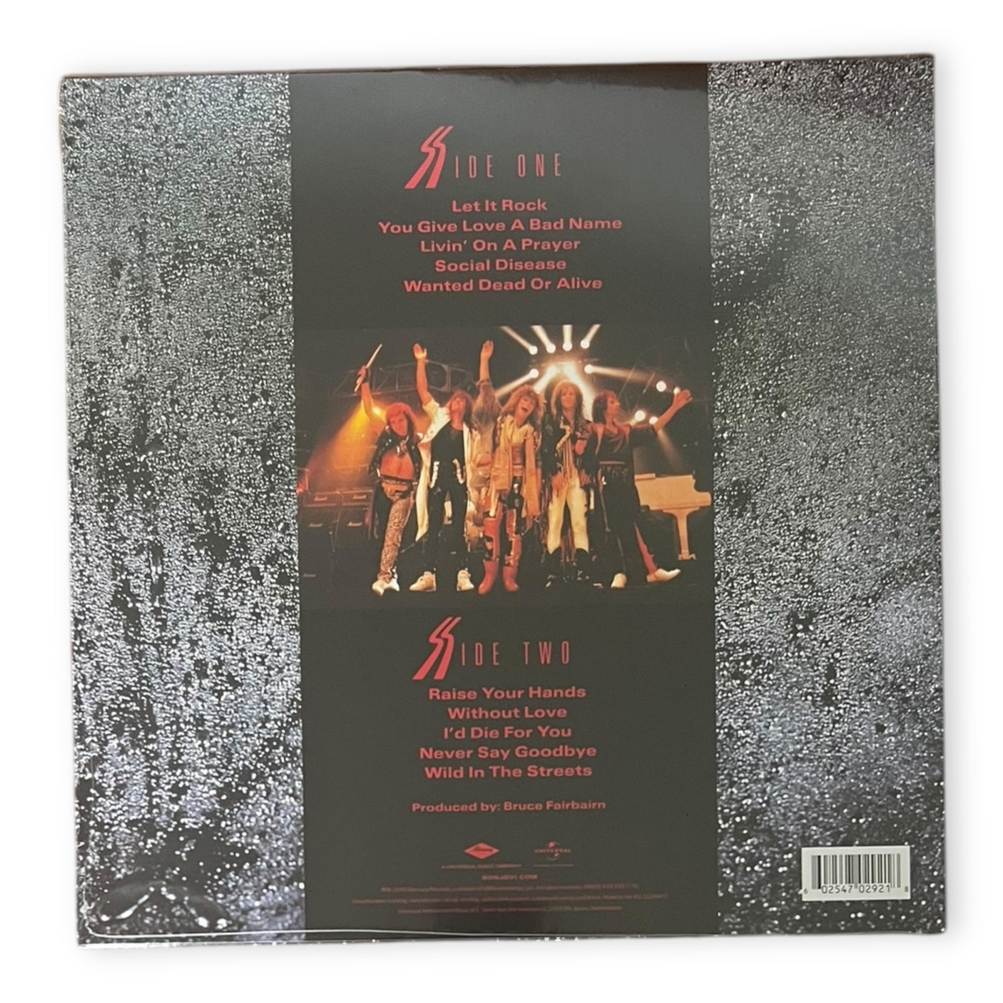 BON JOVI - Slippery When Wet - LP VINYL - 180gm REISSUE - BRAND NEW