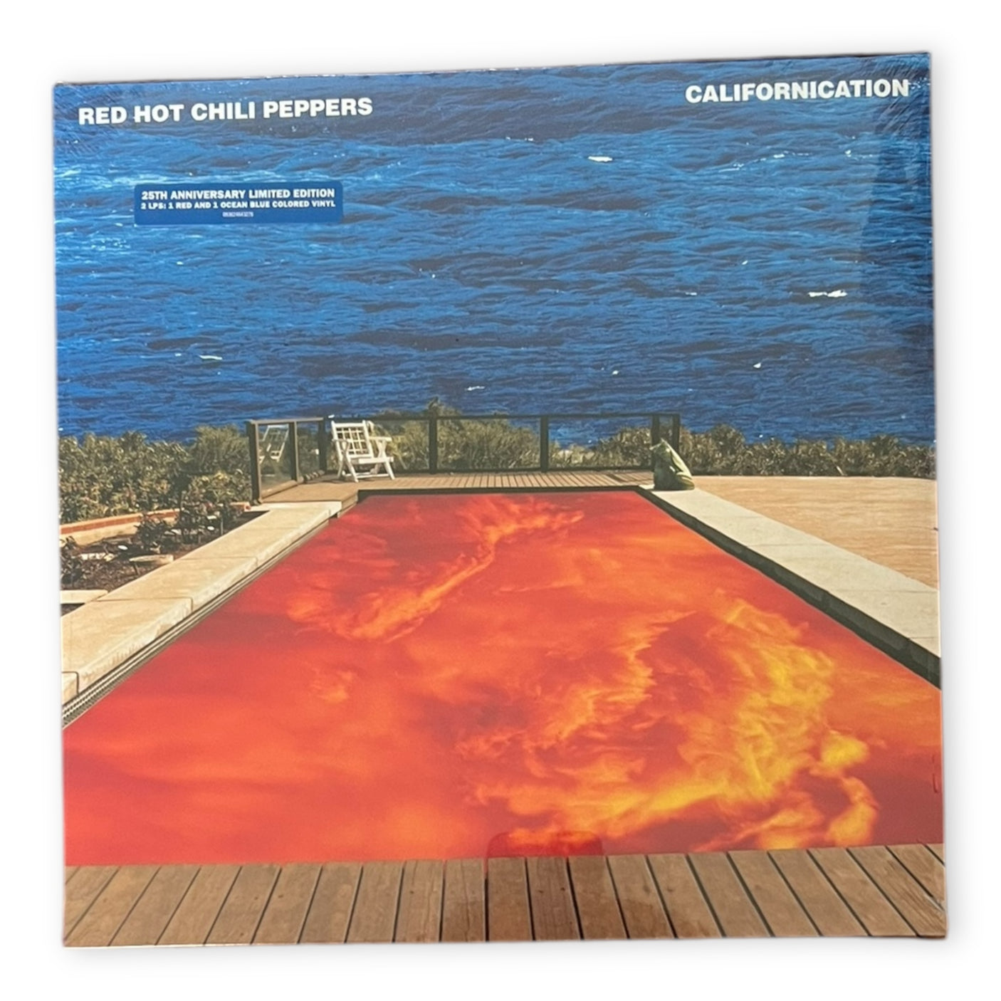 RED HOT CHILI PEPPERS - Californication - LP VINYL - 25th ANNIVERSARY EDITION - RED & BLUE VINYL - BRAND NEW