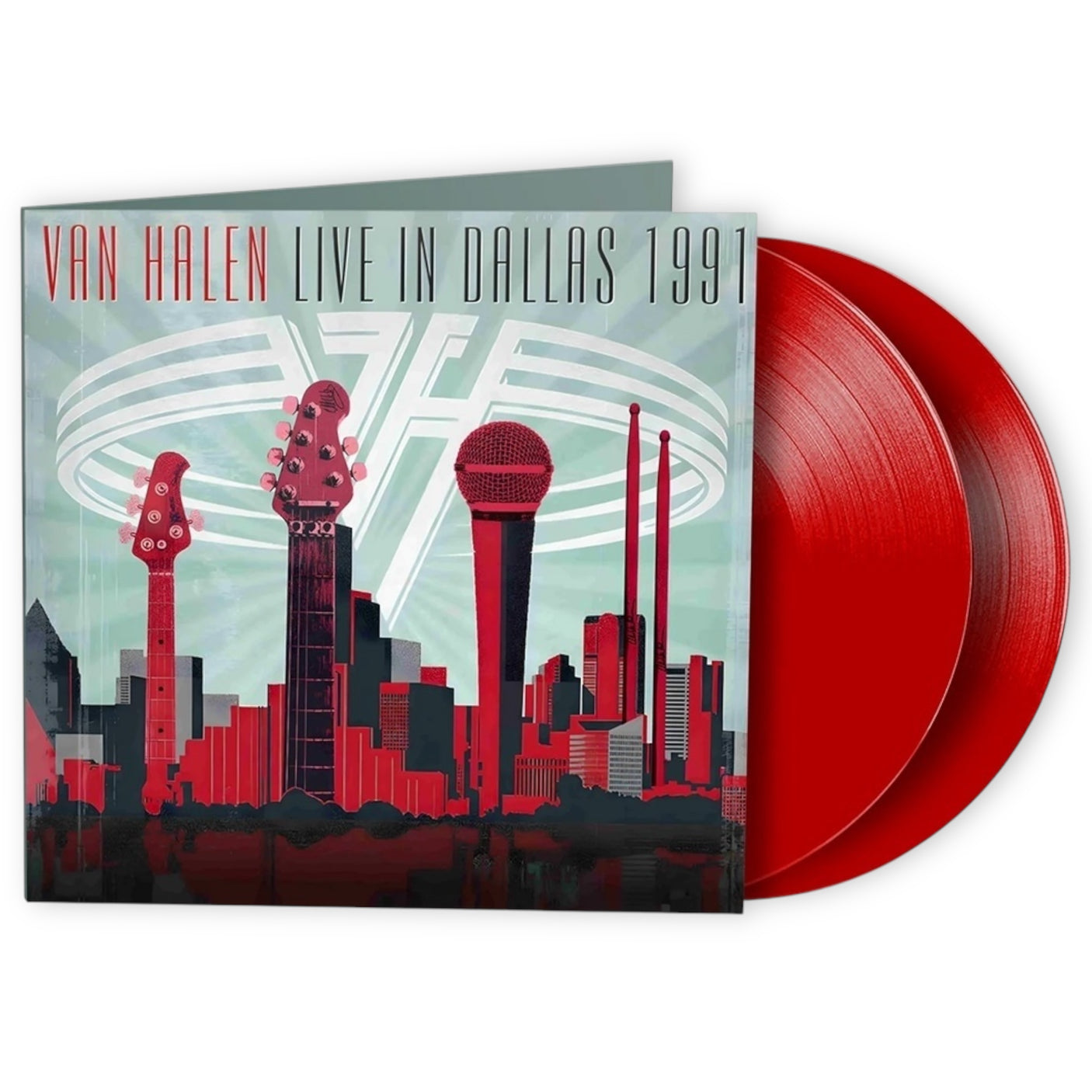 VAN HALEN - Live In Dallas 1991 - LP VINYL - LIMITED EDITION RED VINYL - BRAND NEW
