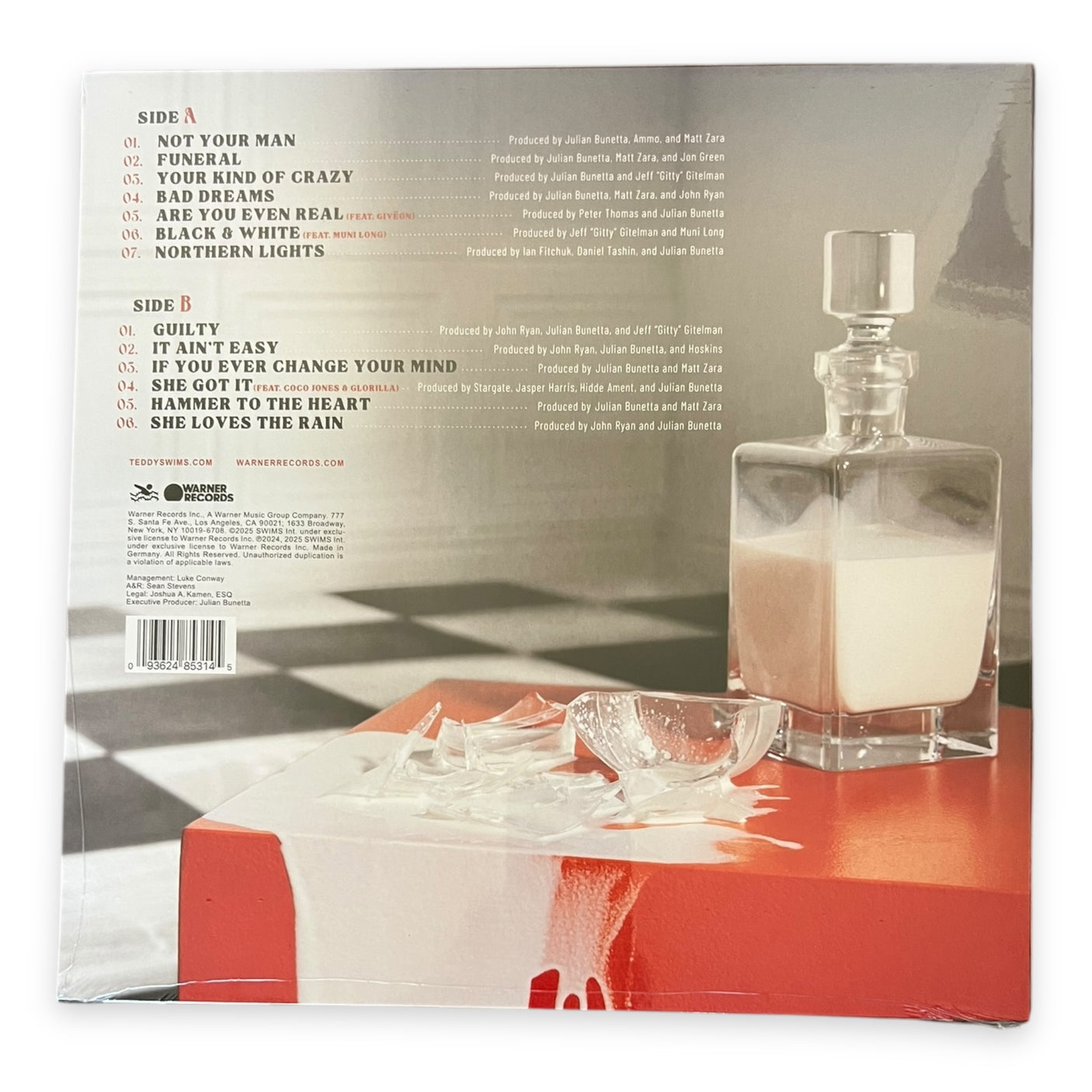 TEDDY SWIMS - I've Tried Everything But Therapy (Part 2) - LP VINYL - TANGERINE OPAQUE VINYL - BRAND NEW