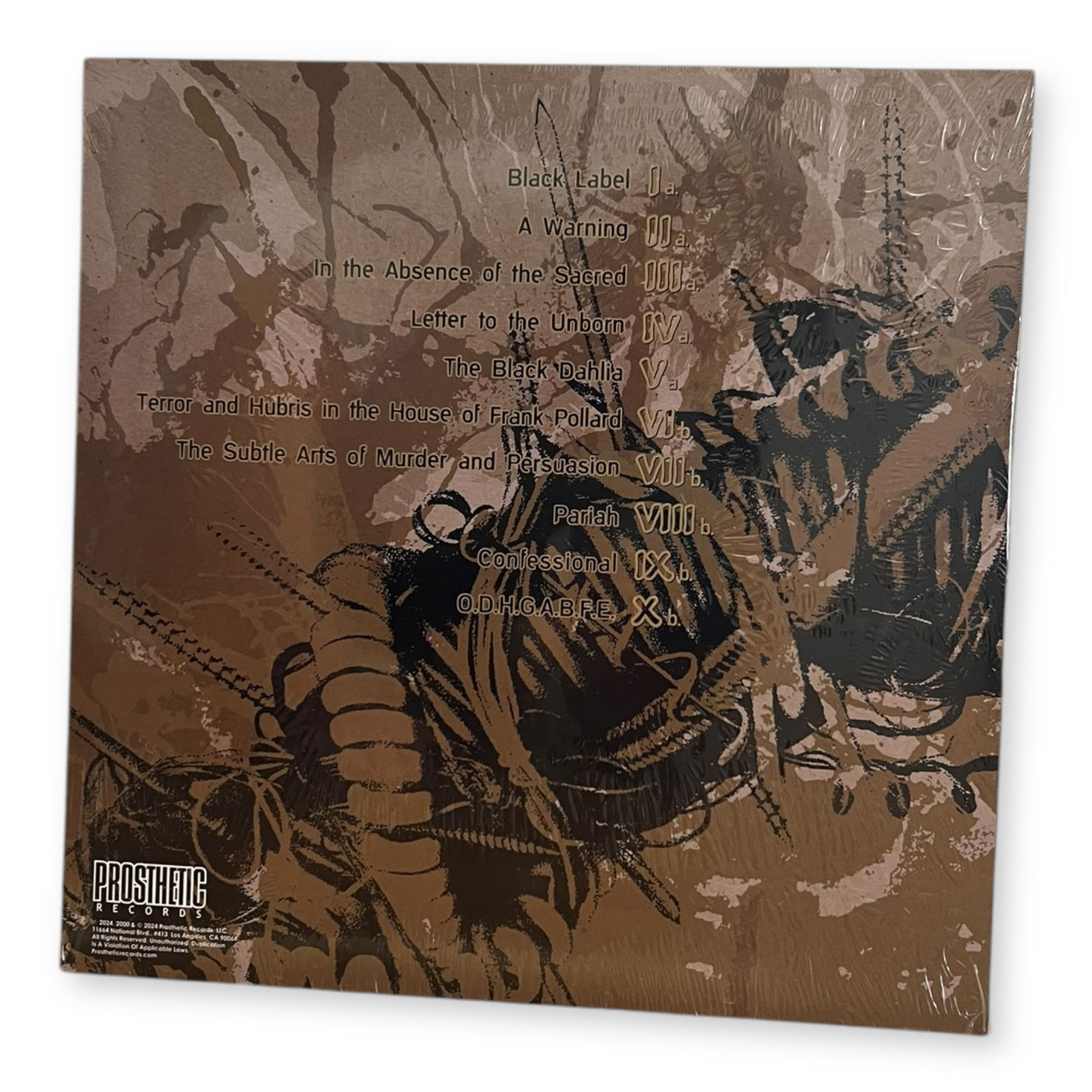 LAMB OF GOD - New American Gospel - LP VINYL - CLEAR BLACK WITH WHITE & GOLD SPLATTER VINYL - BRAND NEW