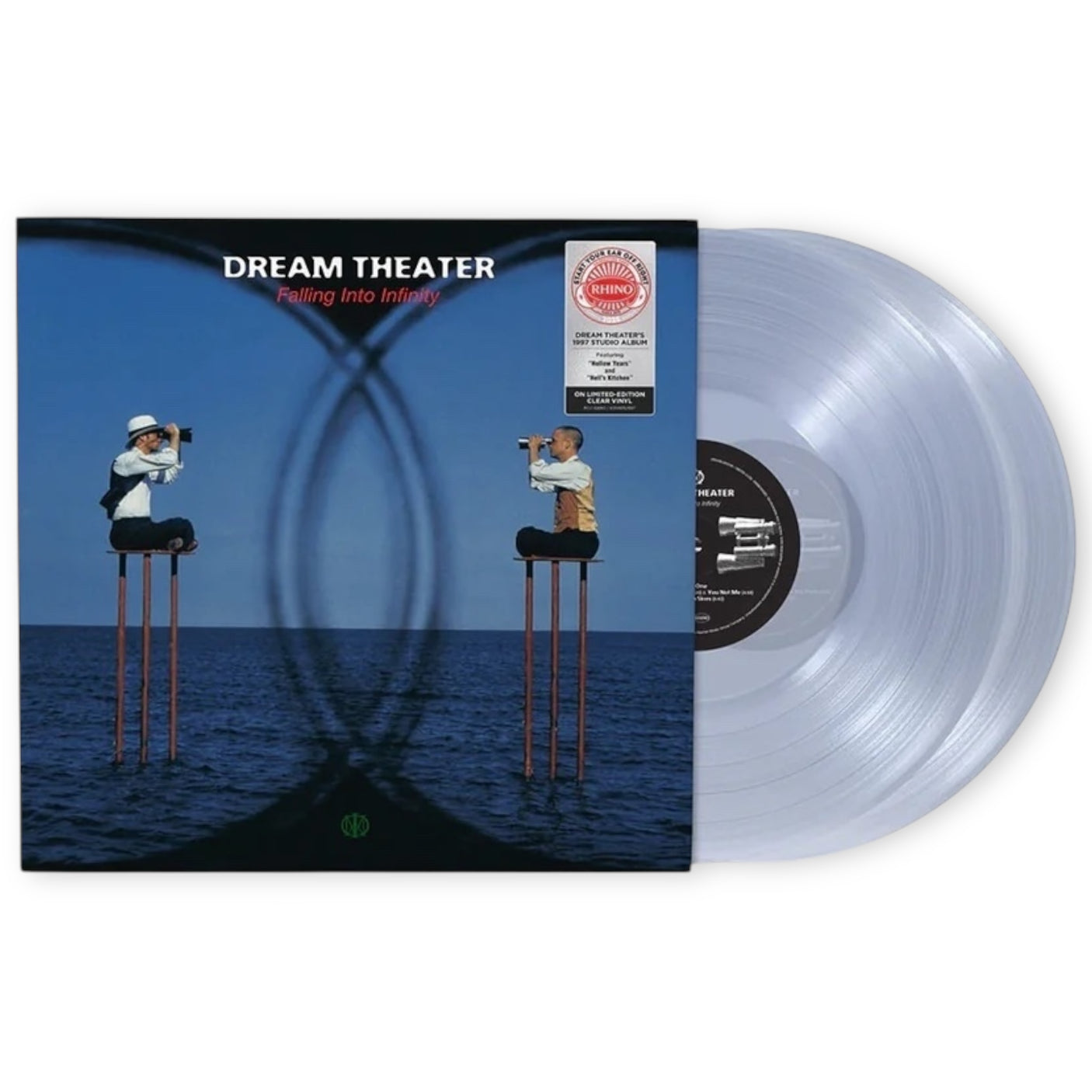 DREAM THEATRE - Falling Into Infinity - LP VINYL - REISSUE - LIMITED EDITION CLEAR VINYL - BRAND NEW