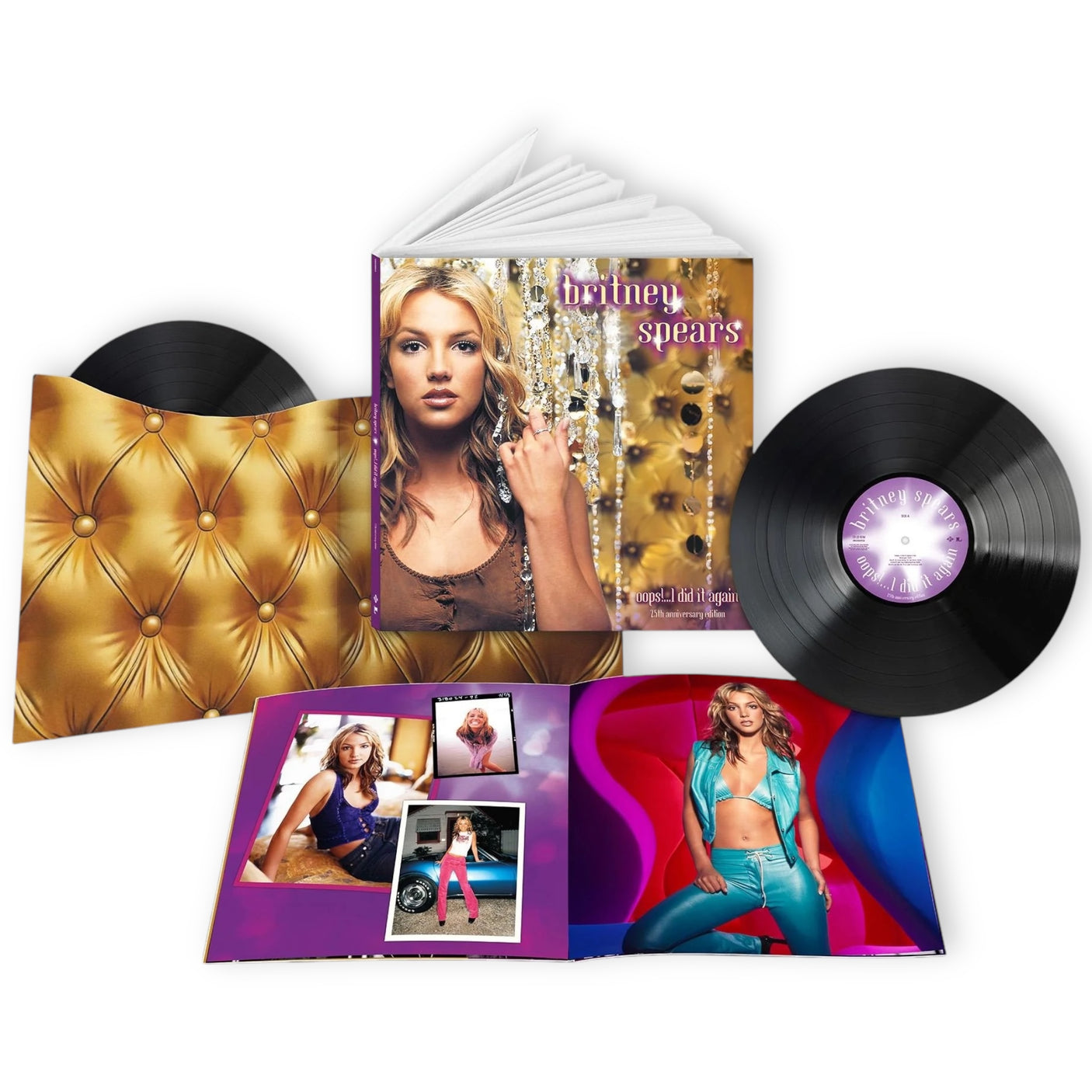 BRITNEY SPEARS - Oops I Did It Again - LP VINYL - 25th ANNIVERSARY DELUXE EDITION -  BRAND NEW