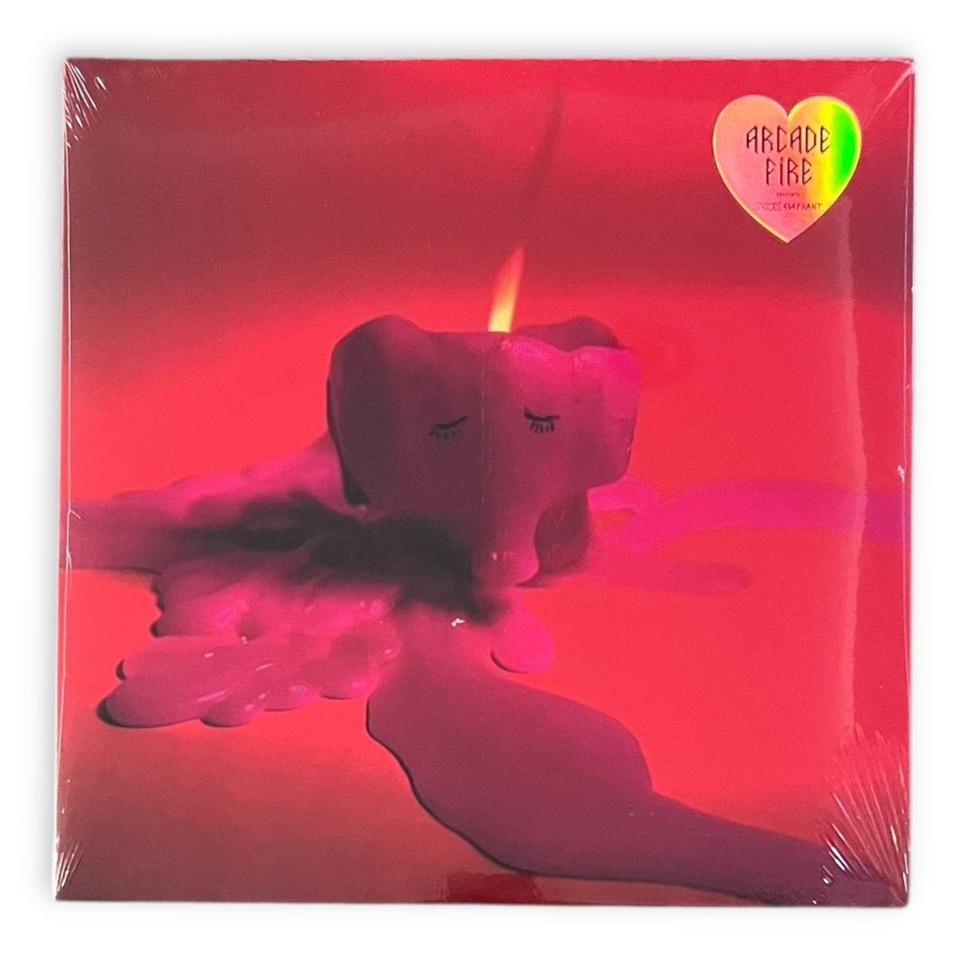 ARCADE FIRE - Pink Elephant - MELTDOWN TRANSPARENT YOLK VINYL - LP VINYL - BRAND NEW
