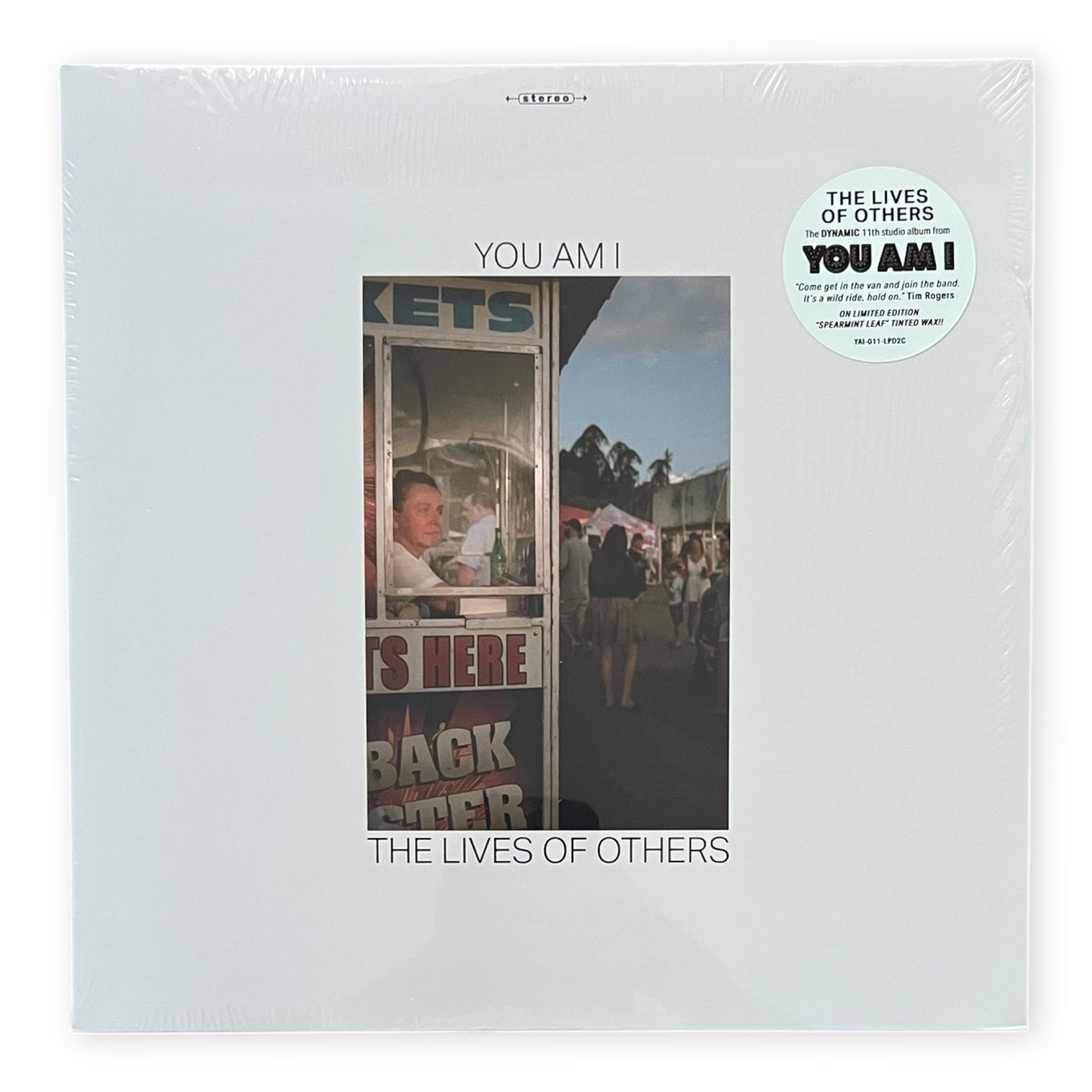 YOU AM I - The Lives Of Others - LP VINYL - SPEARMINT GREEN VINYL - BRAND NEW