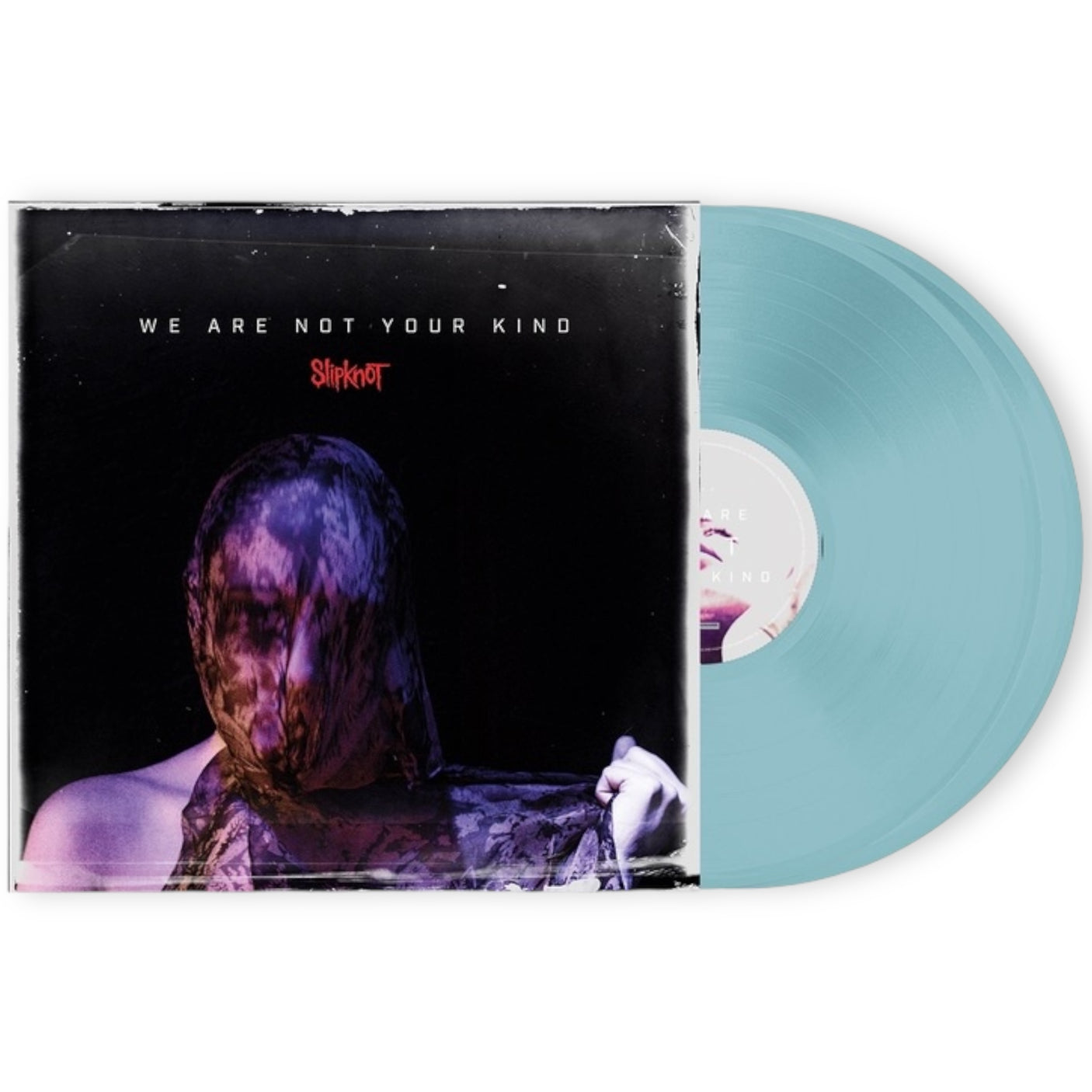 SLIPKNOT - We Are Not Your Kind - LP VINYL - LIMITED EDITION LIGHT BLUE VINYL - BRAND NEW