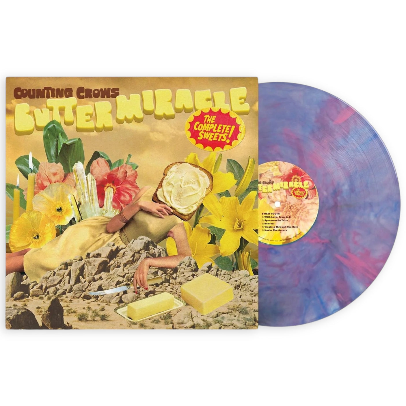 COUNTING CROWS - Butter Miracle (The Complete Sweets!) | Sweet Art Coloured Vinyl | Brand New LP Vinyl Album