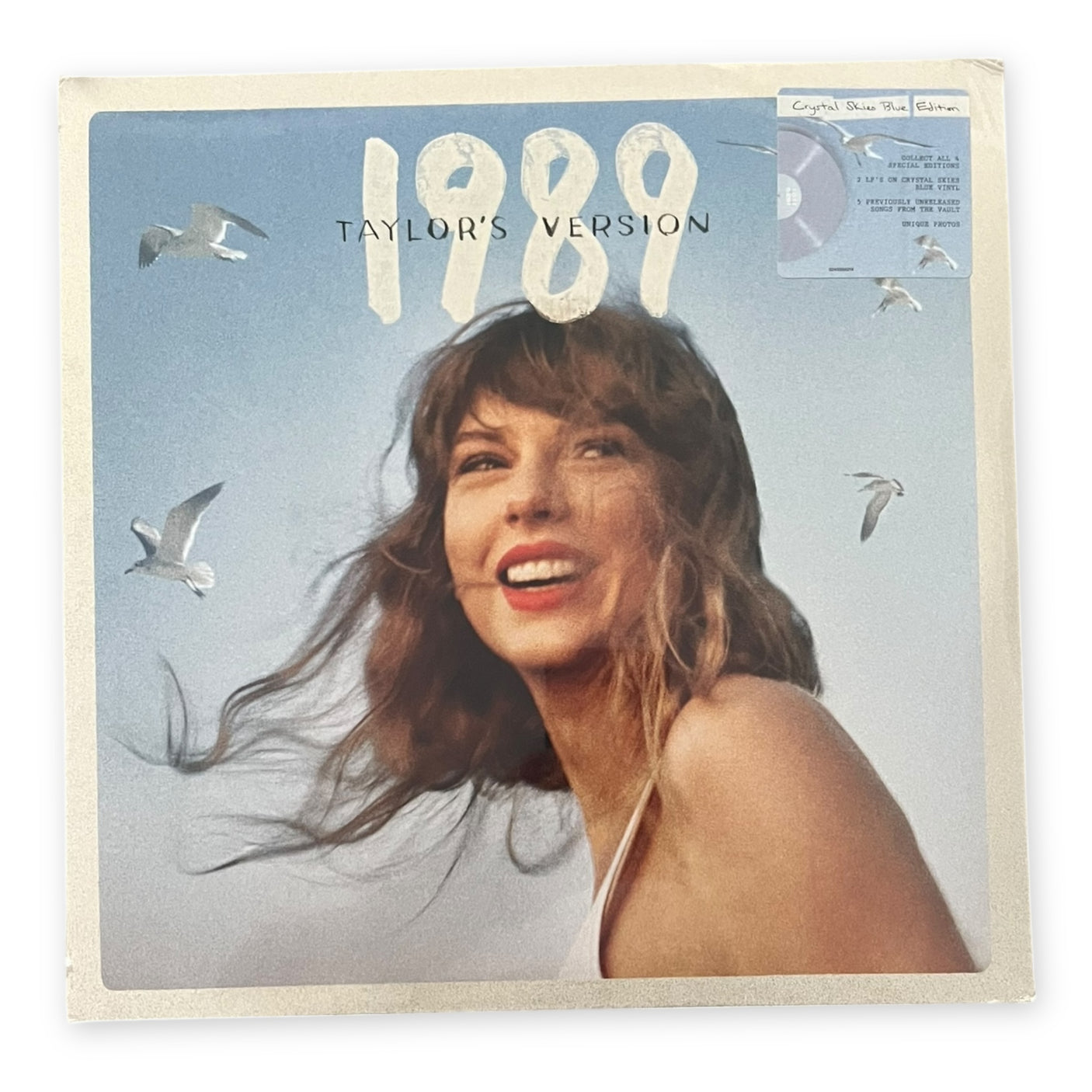 TAYLOR SWIFT - 1989 (Taylor's Version) - LP VINYL - CRYSTAL SKIES BLUE COLOURED VINYL - BRAND NEW