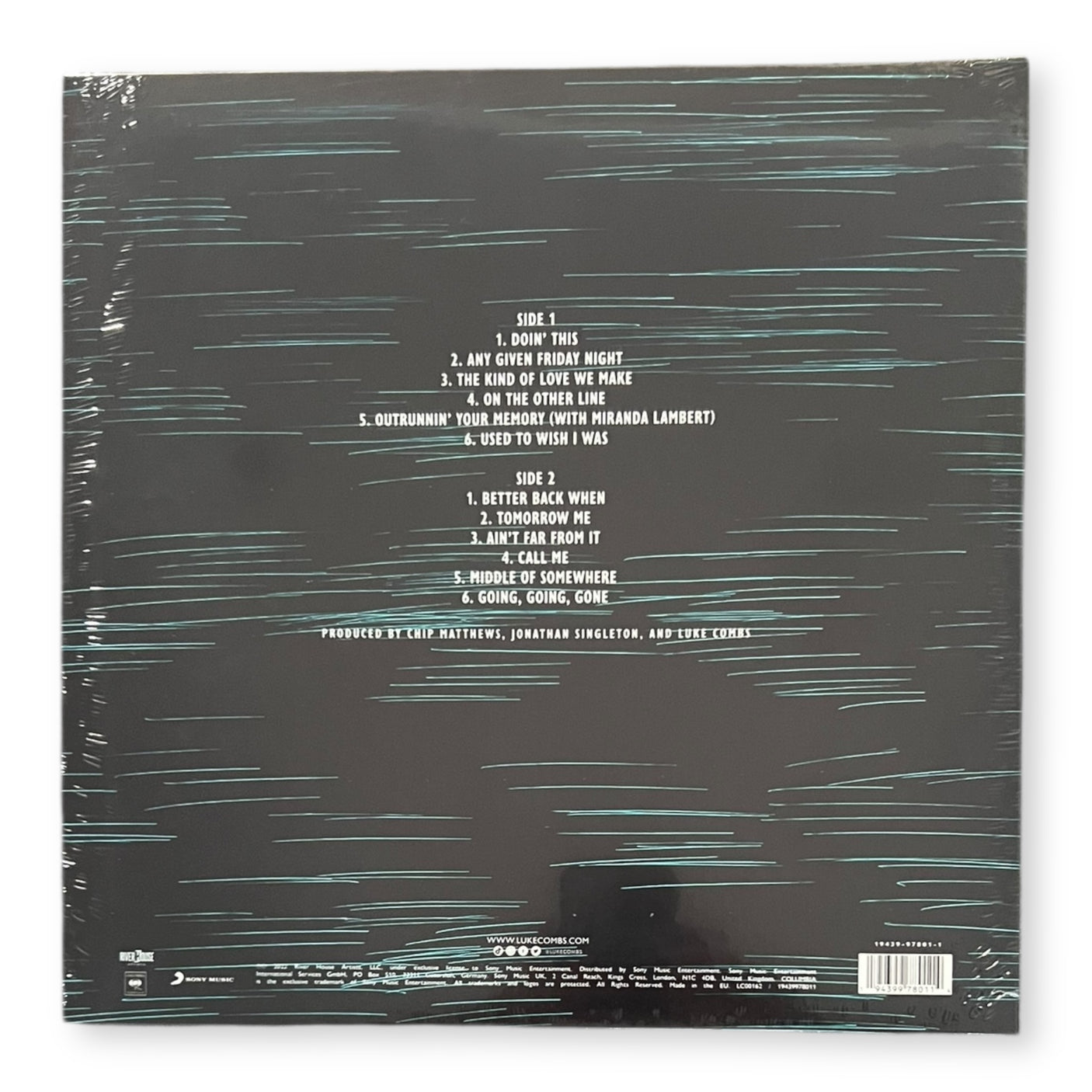 LUKE COMBS - Growin' Up - LP VINYL - BRAND NEW