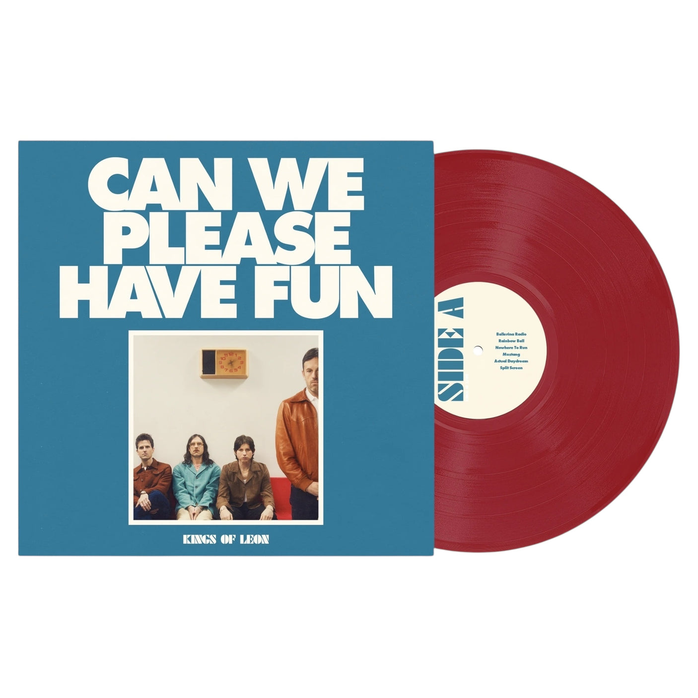 KINGS OF LEON - Can We Please Have Fun - LP VINYL - LIMITED EDITION RED APPLE VINYL - BRAND NEW