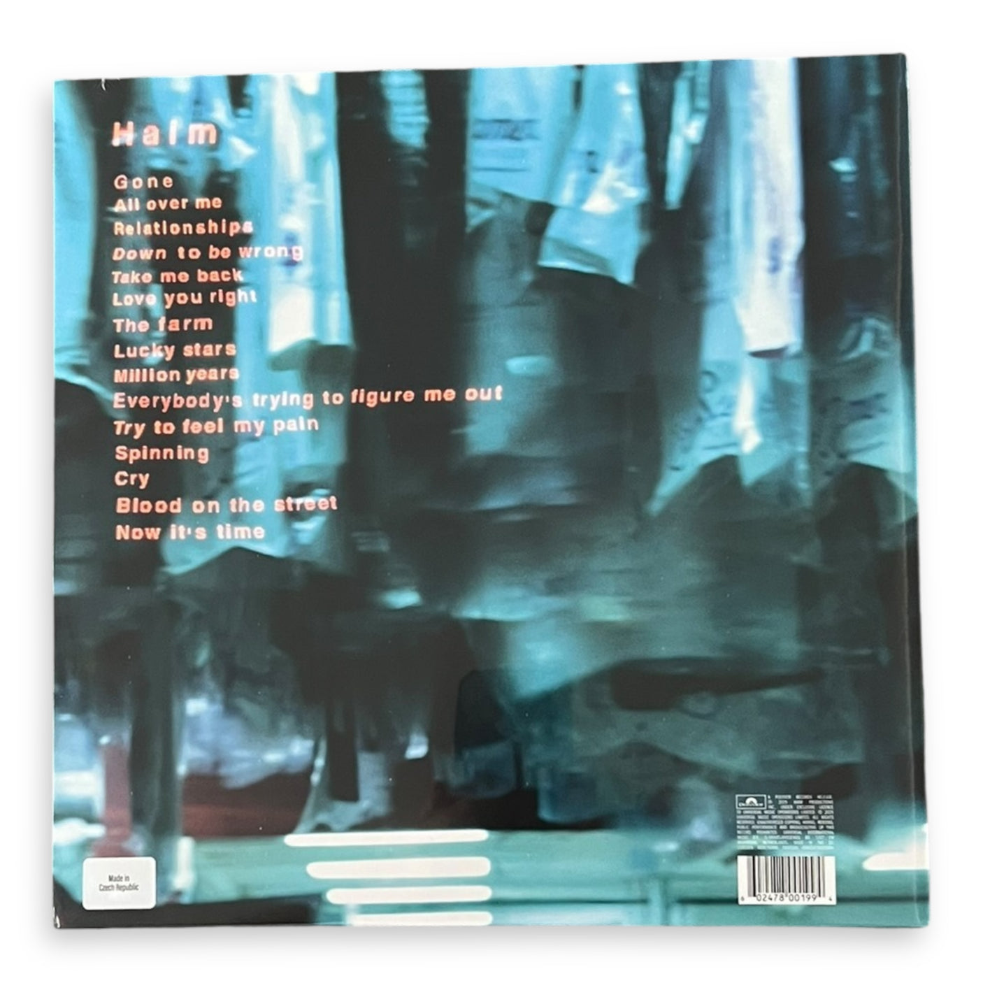 HAIM - I Quit - LP VINYL - LIMITED EDITION - LIGHT BLUE TRANSLUCENT VINYL - BRAND NEW