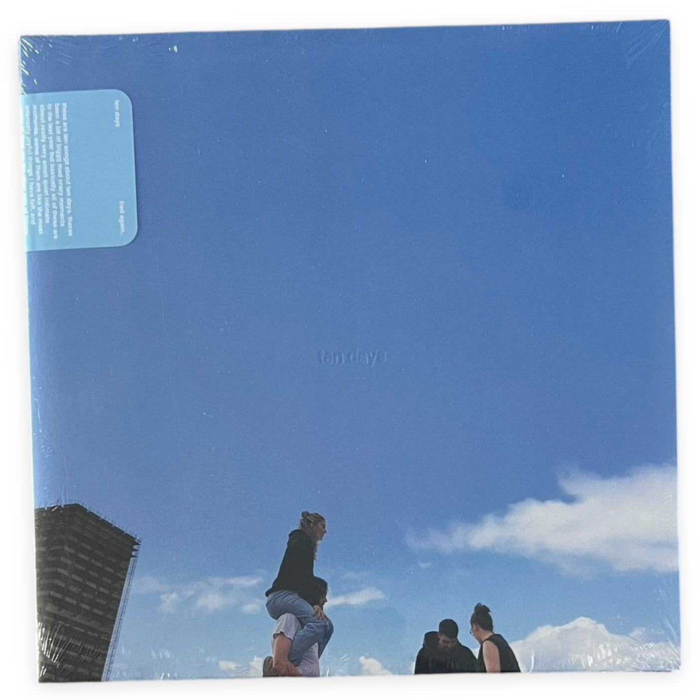 FRED AGAIN - Ten Days - LP VINYL - LIMITED EDITION - WHITE VINYL - BRAND NEW