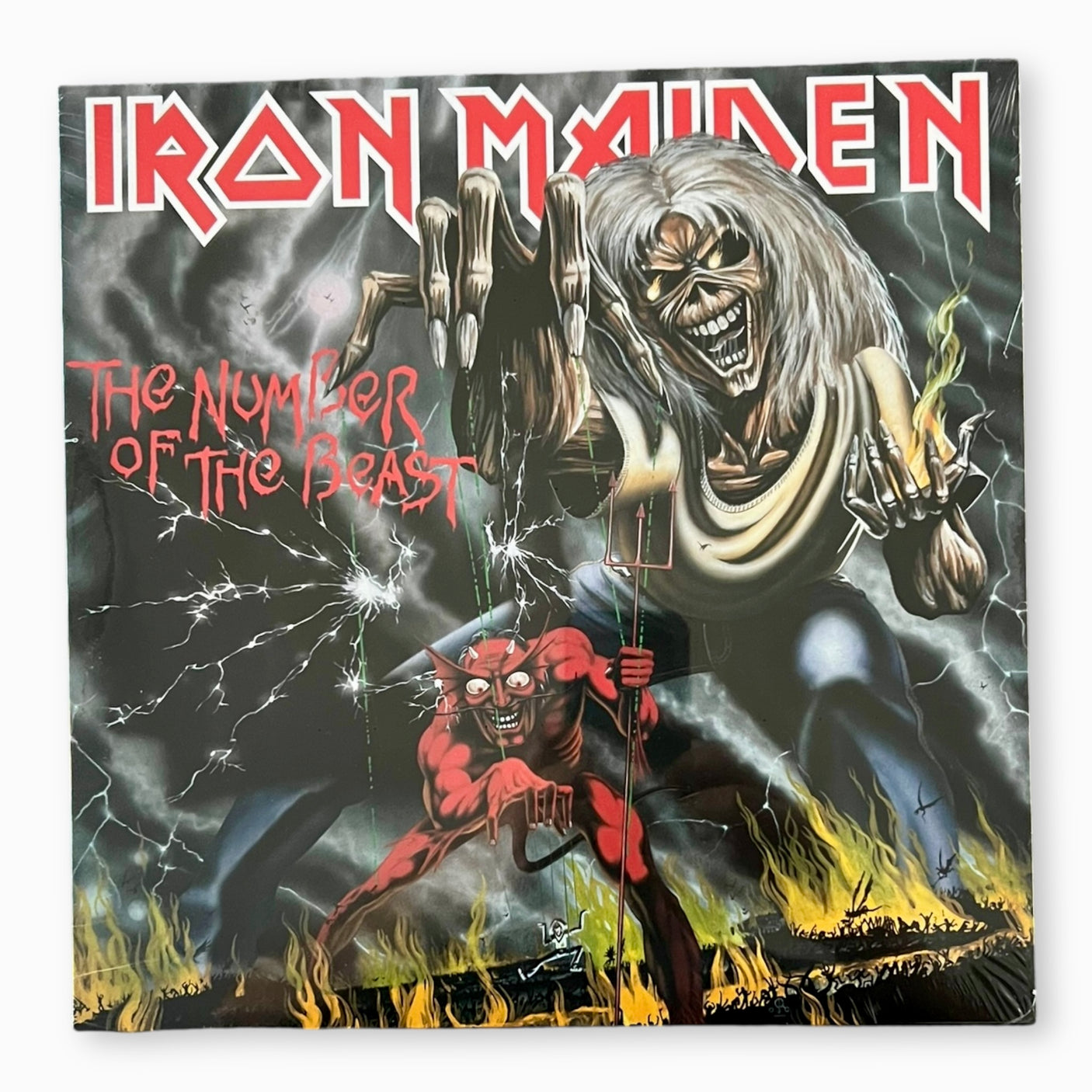 IRON MAIDEN - The Number Of The Beast - LP VINYL - REMASTERED - BRAND NEW