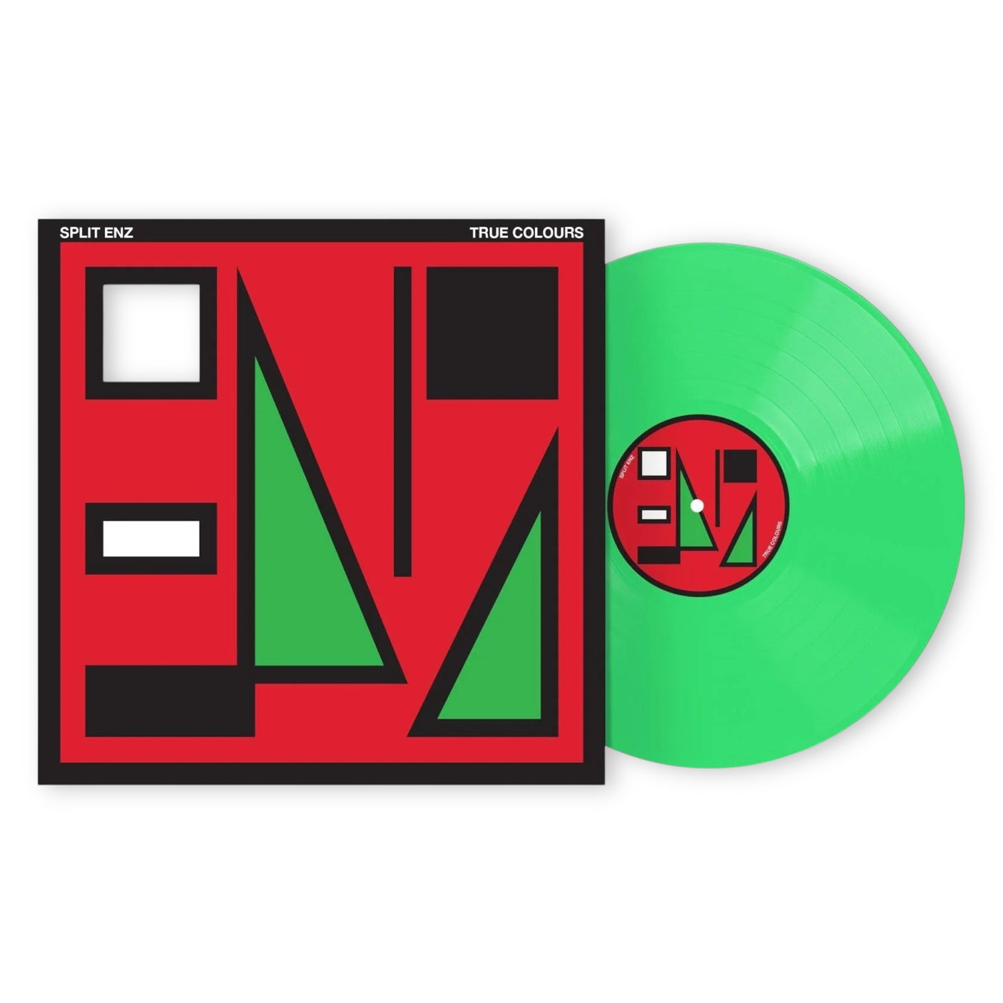 SPLIT ENZ - True Colours - 40th ANNIVERSARY EDITION - GREEN VINYL - LP VINYL - BRAND NEW