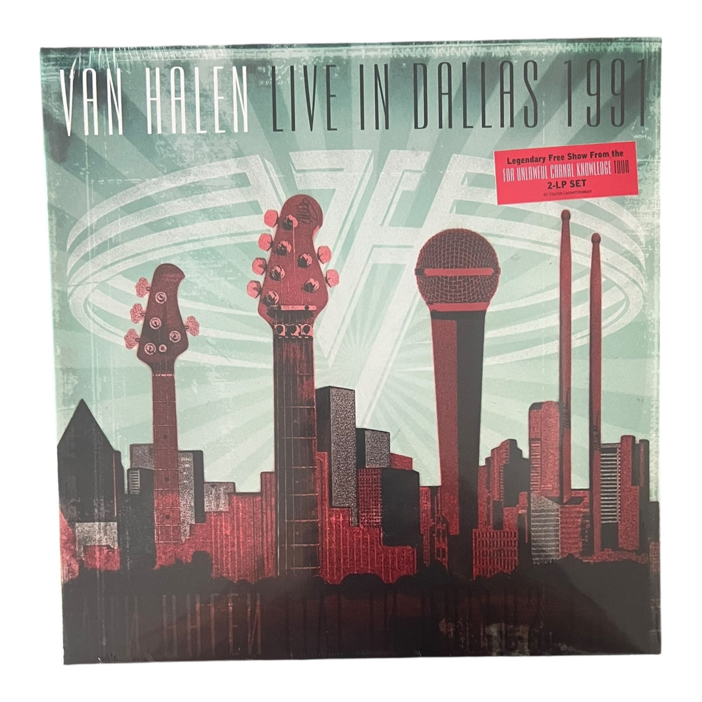 VAN HALEN - Live In Dallas 1991 - LP VINYL - LIMITED EDITION - BRAND NEW