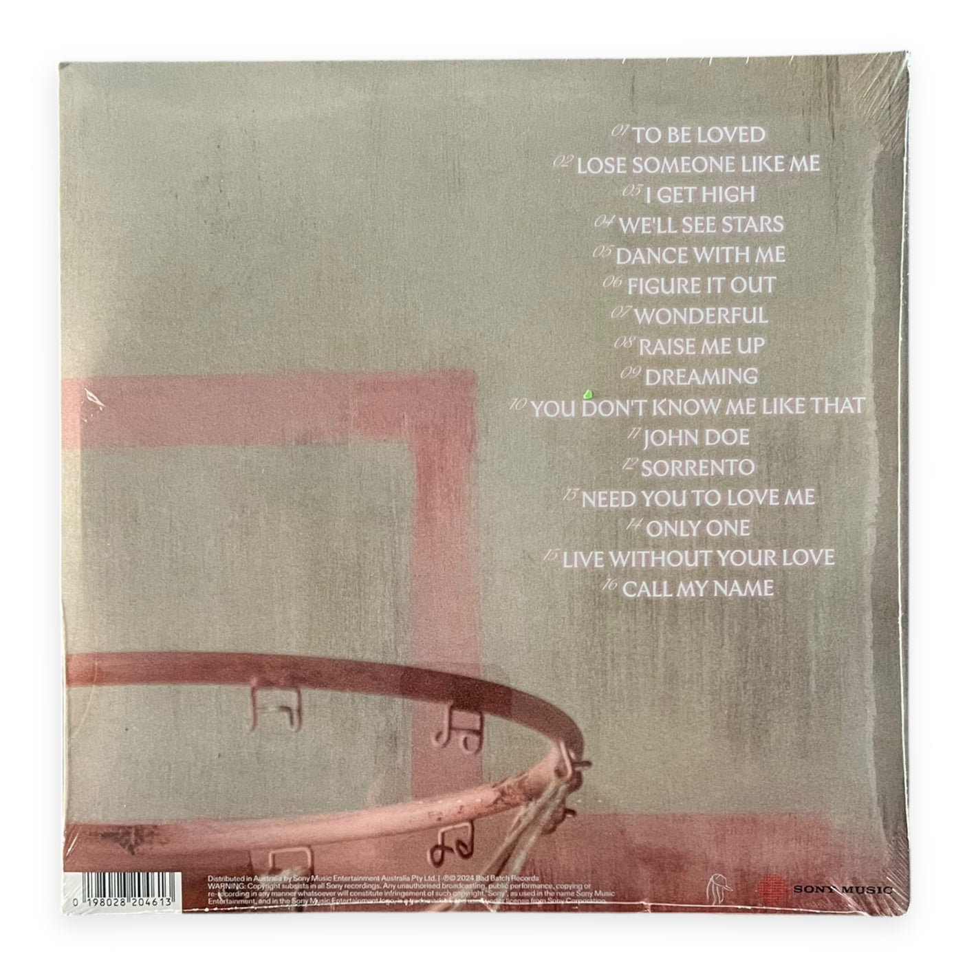 TONES AND I - Beautifully Ordinary - LP VINYL - POWDER PINK AND MARBLED SILVER VINYL - BRAND NEW