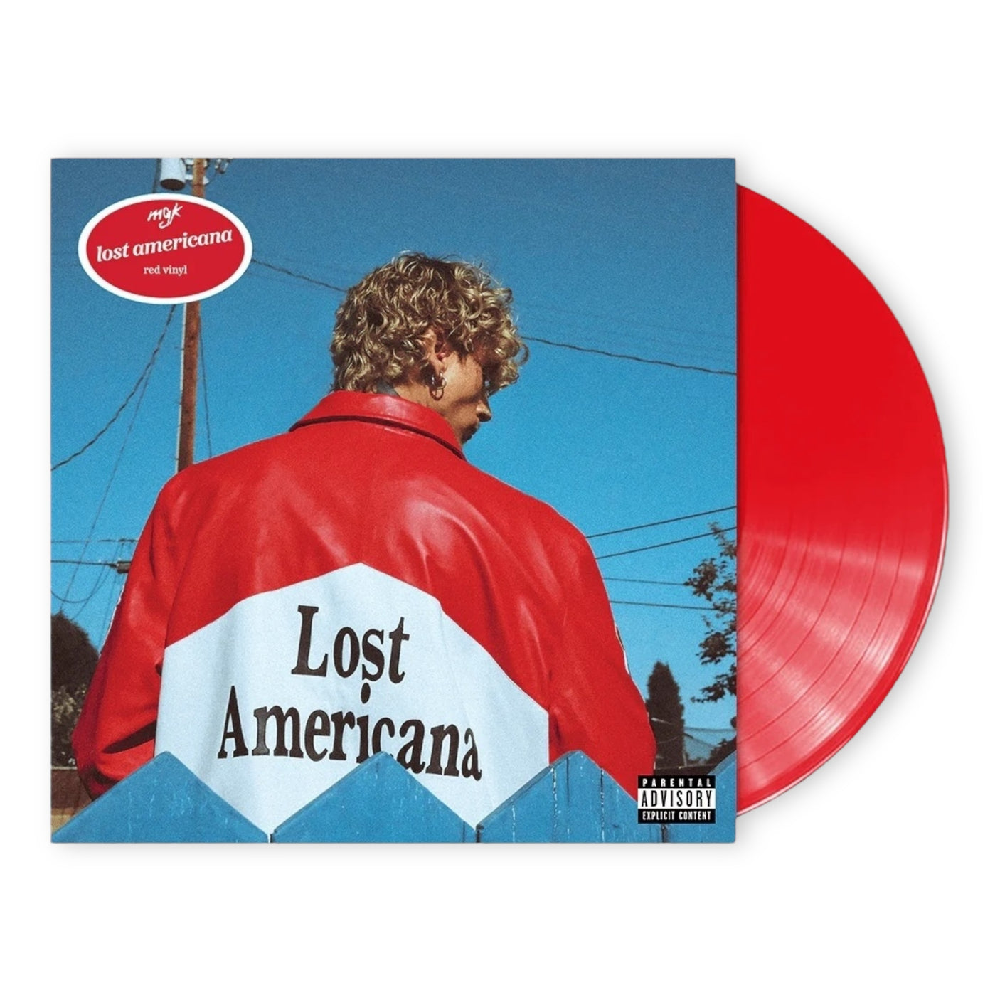 MGK - Lost Americana - LP VINYL - OPAQUE BRICK RED VINYL - BRAND NEW