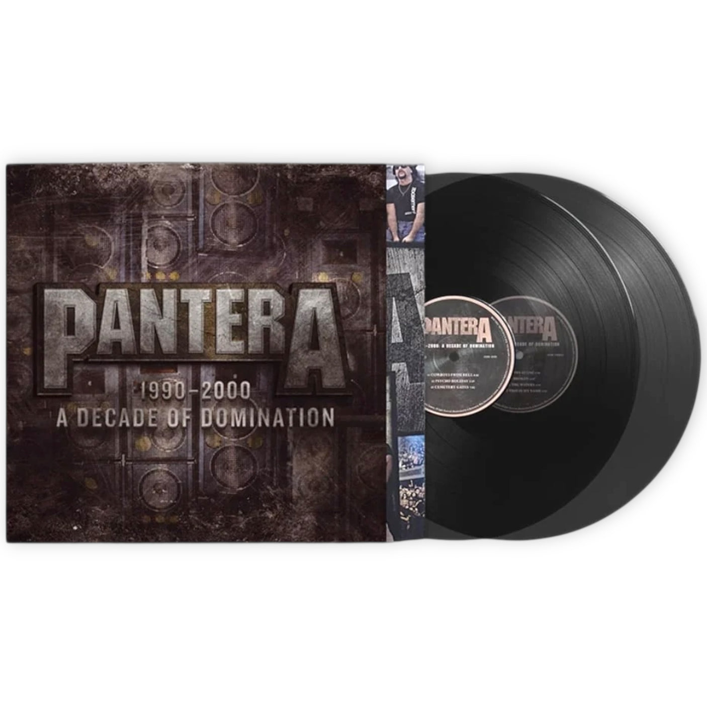 PANTERA - 1990-2000: A Decade Of Domination - LIMITED EDITION - BLACK ICE VINYL - LP VINYL - BRAND NEW