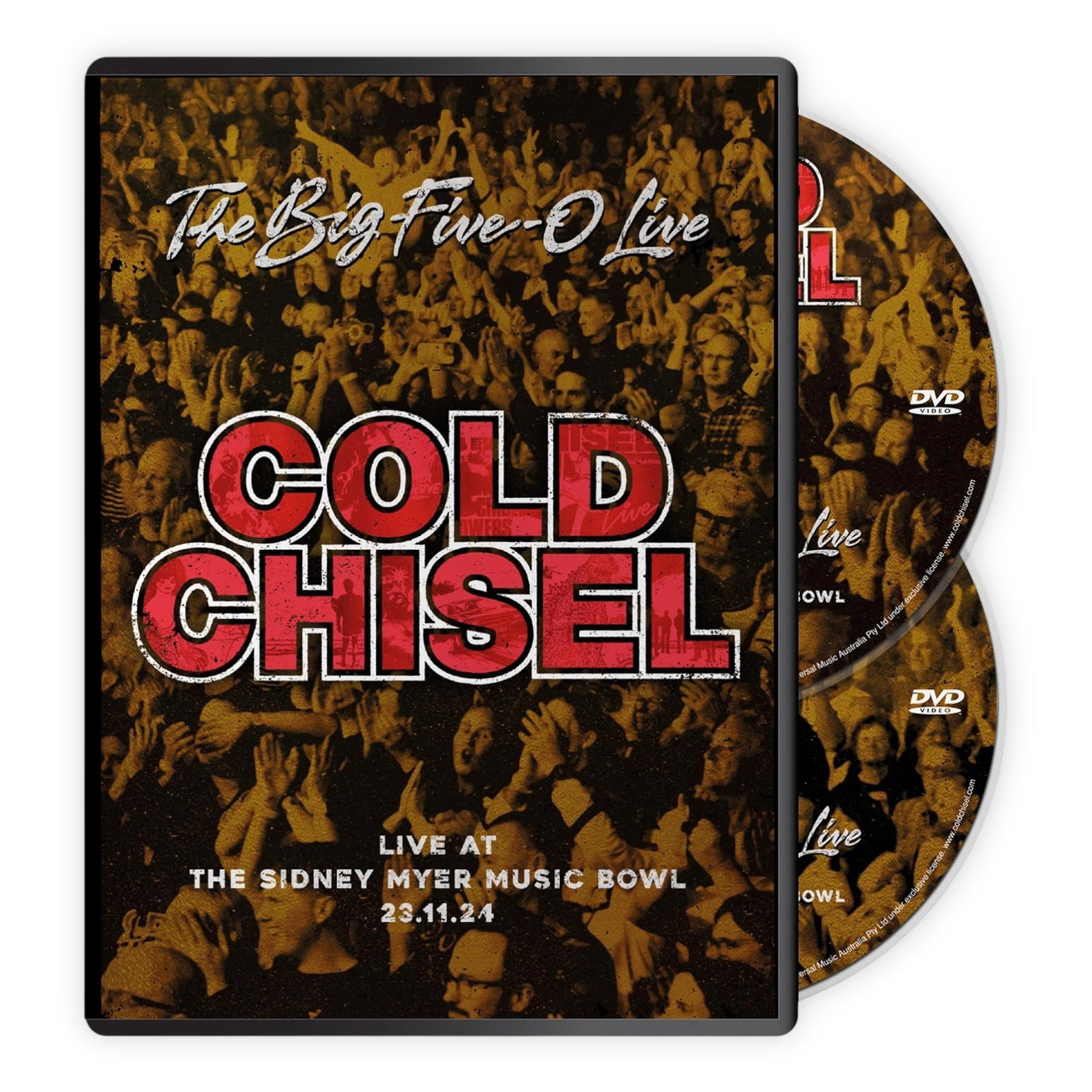 COLD CHISEL - The Big Five-O Live - DVD - BRAND NEW