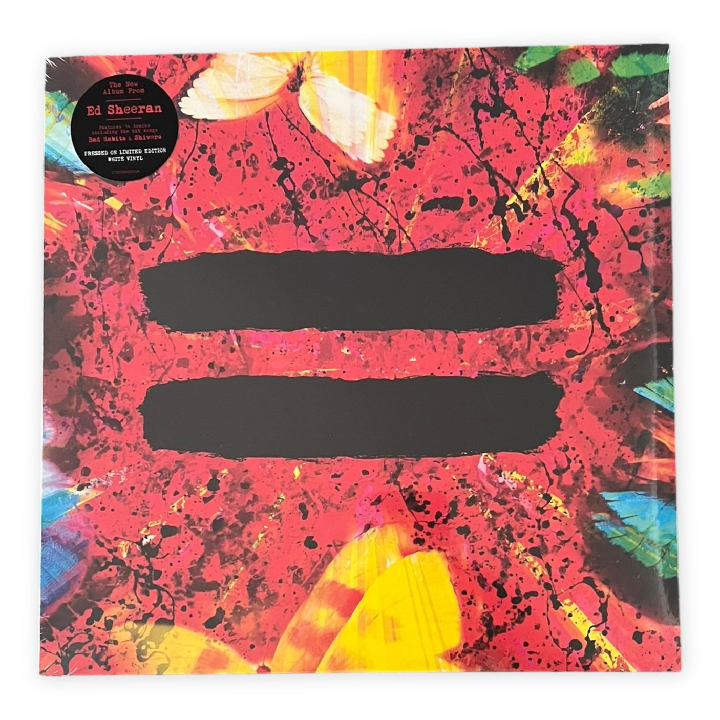 ED SHEERAN - = (Equals) - LIMITED EDITION WHITE VINYL - LP VINYL - BRAND NEW