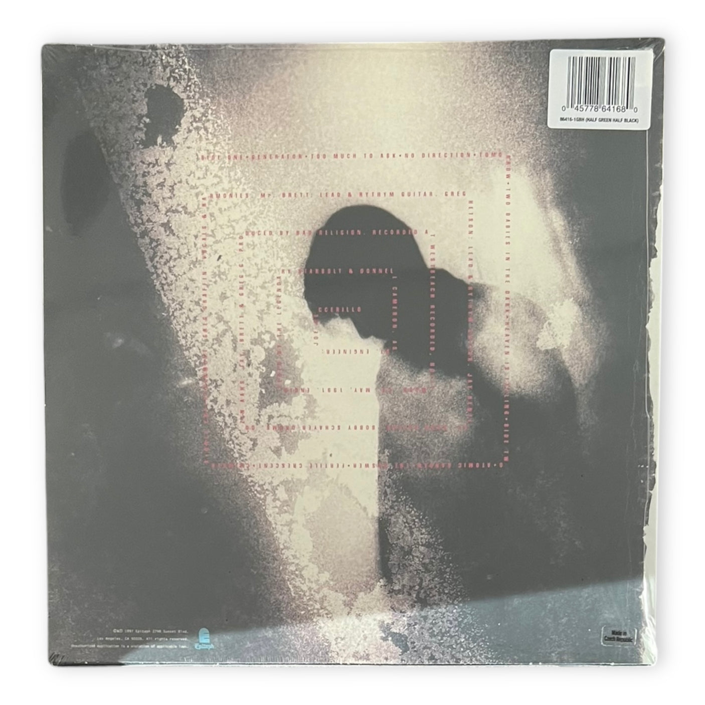 BAD RELIGION - Generator - 30th ANNIVERSARY NEON GREEN & BLACK VINYL - LP VINYL - BRAND NEW