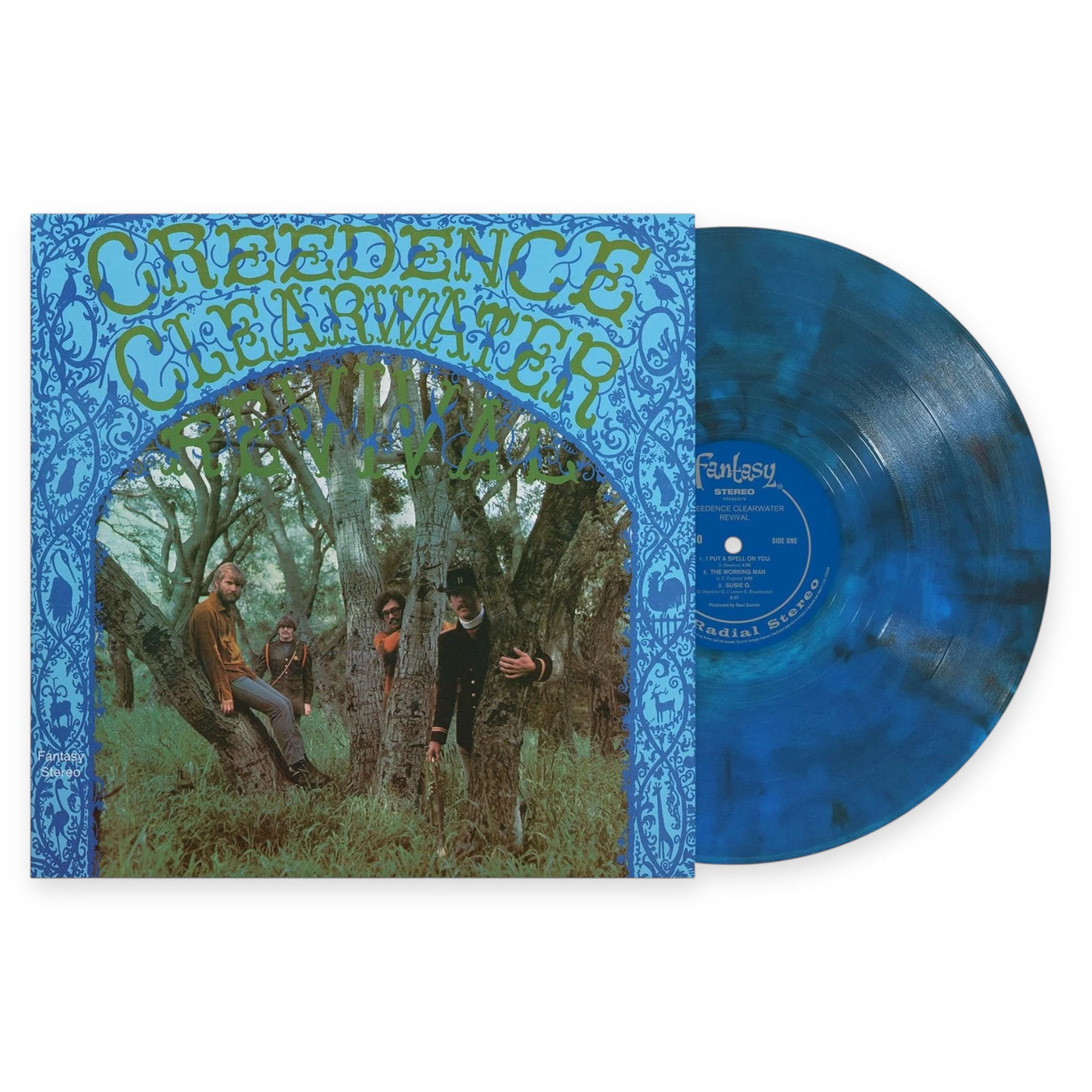 CREEDENCE CLEARWATER REVIVIAL - Creedence Clearwater Revival (Self Titled) - BLUE SMOKE VINYL - LP VINYL - BRAND NEW