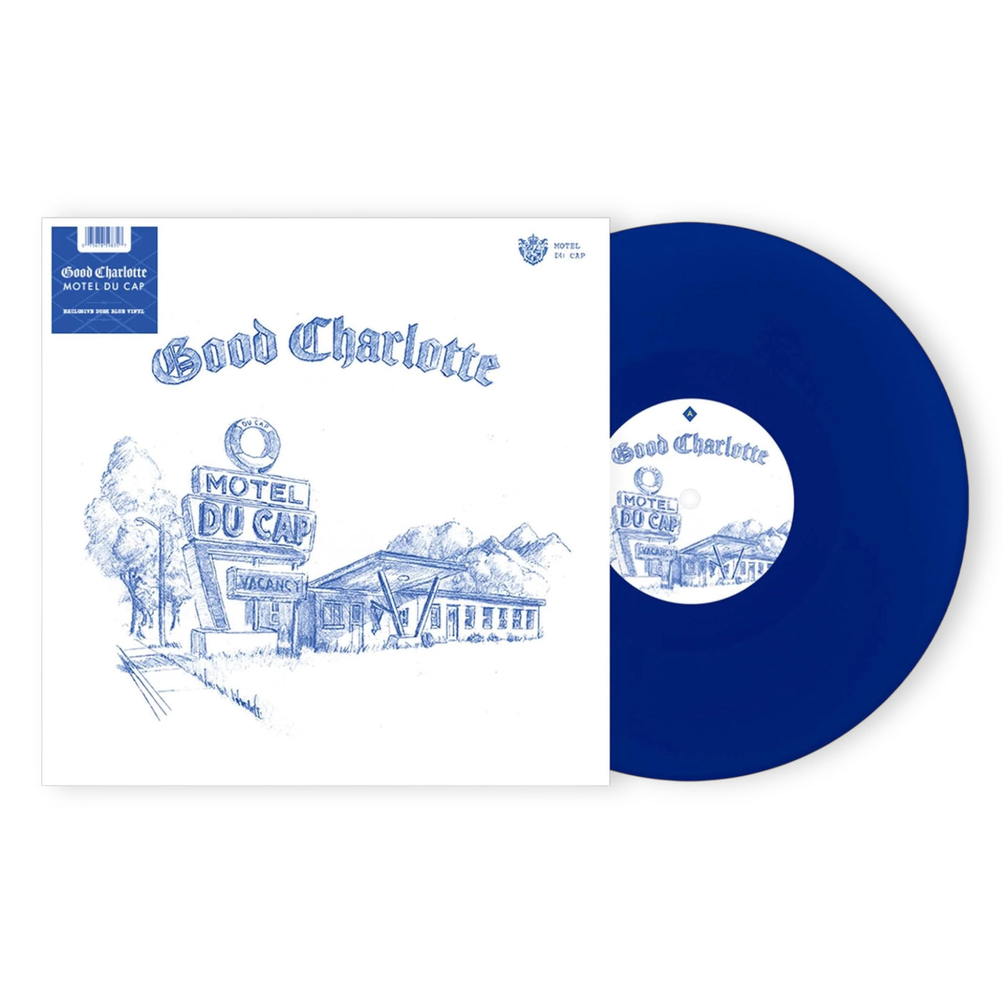 GOOD CHARLOTTE - Motel Du Cap - BLUE DUSK VINYL - LP VINYL - BRAND NEW