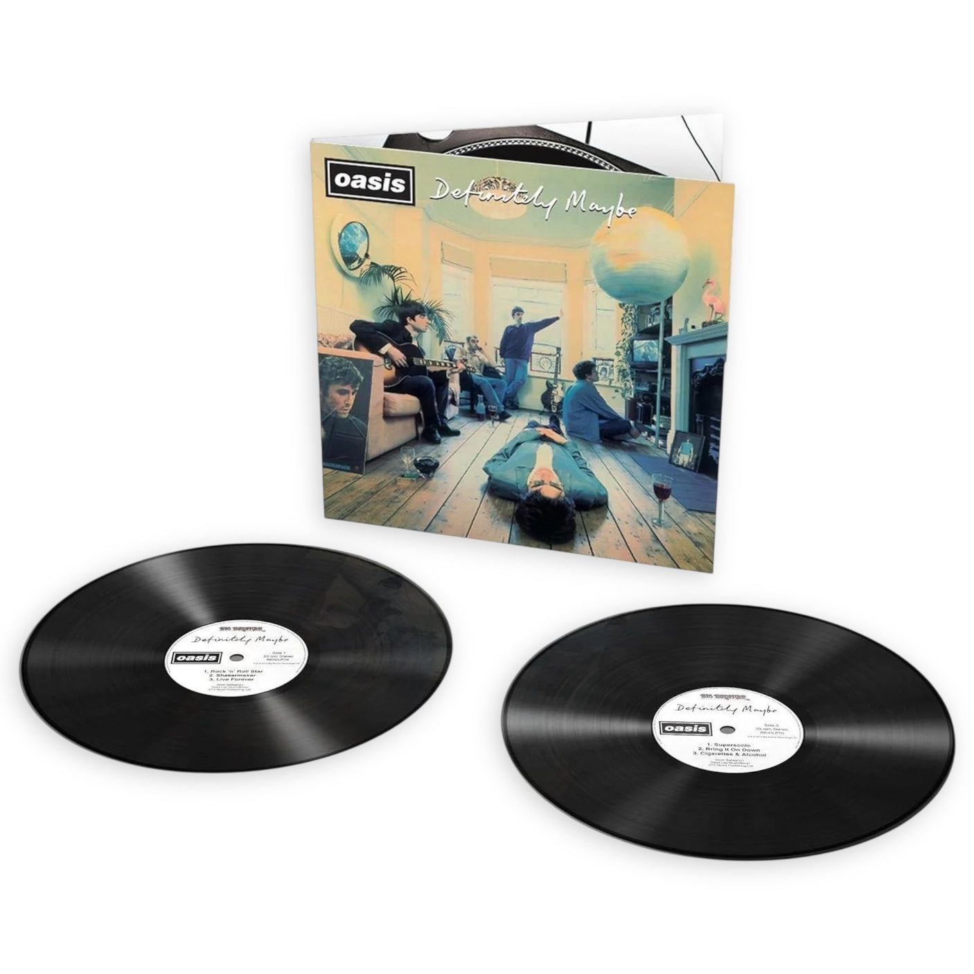 OASIS - Definitely Maybe - REMASTERED - LP VINYL - BRAND NEW