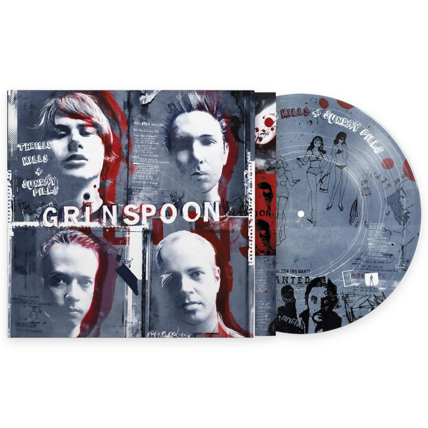GRINSPOON - Thrills, Kills & Sunday Pills (21st Anniversary Edition) - Picture Disc Vinyl - LP VINYL - BRAND NEW